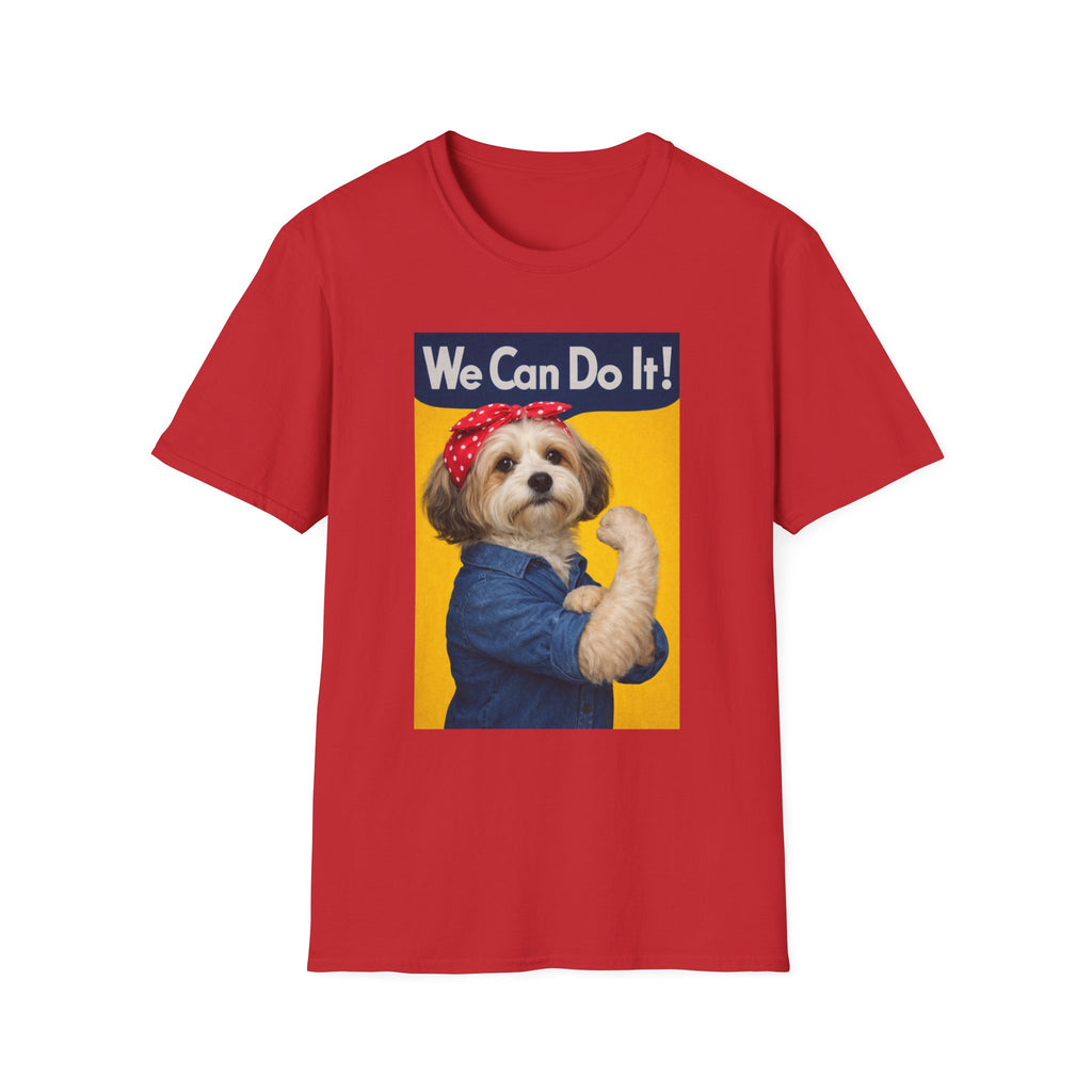 We Can Do It! Dog Rosie T-Shirt