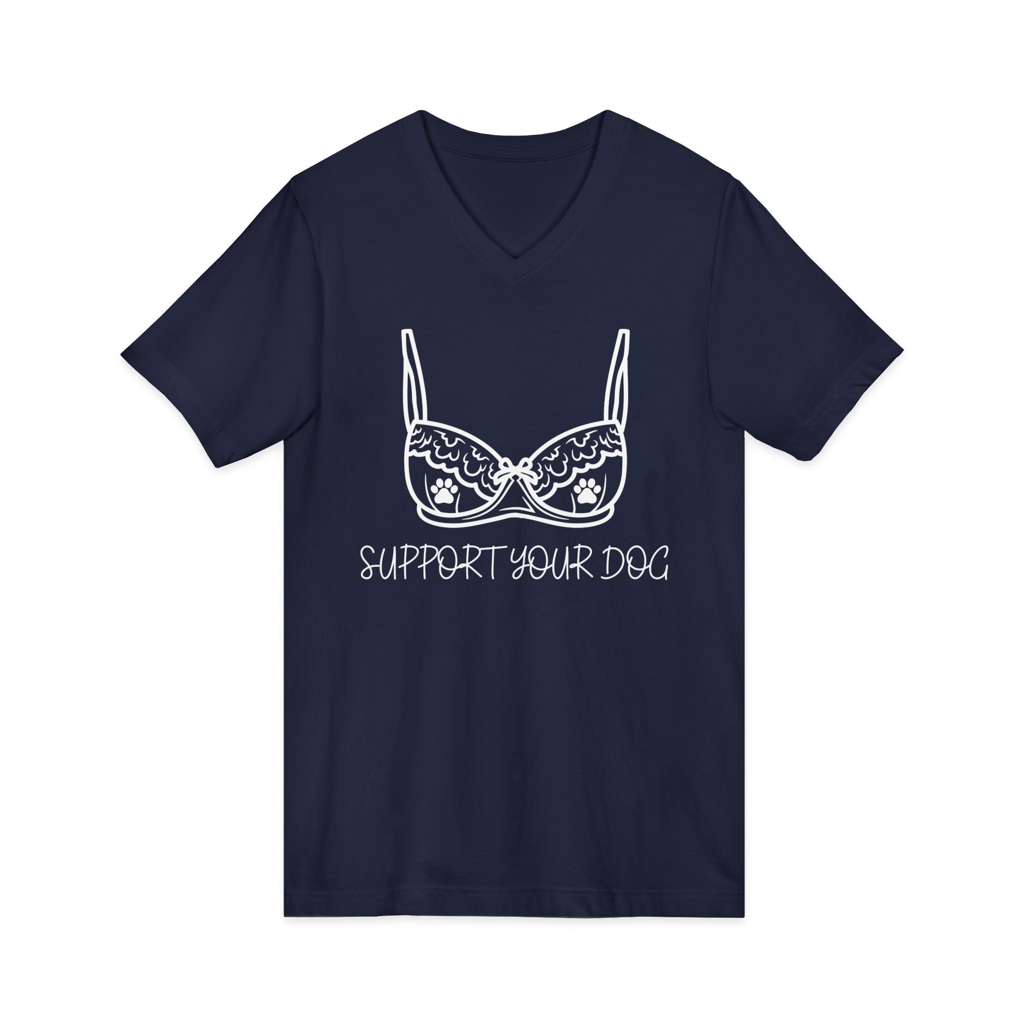 Support Your Dog - Men's/Unisex V Neck