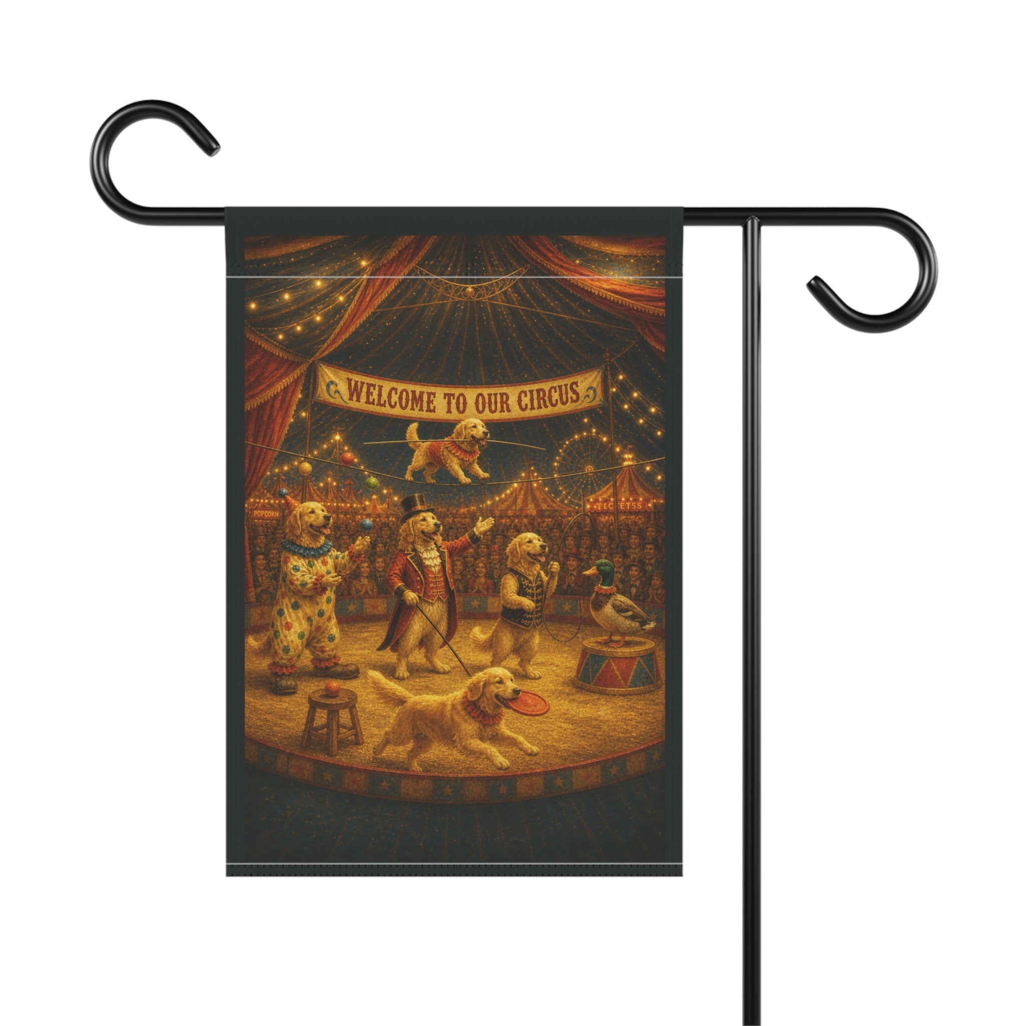Welcome To Our Circus - Golden Retrievers