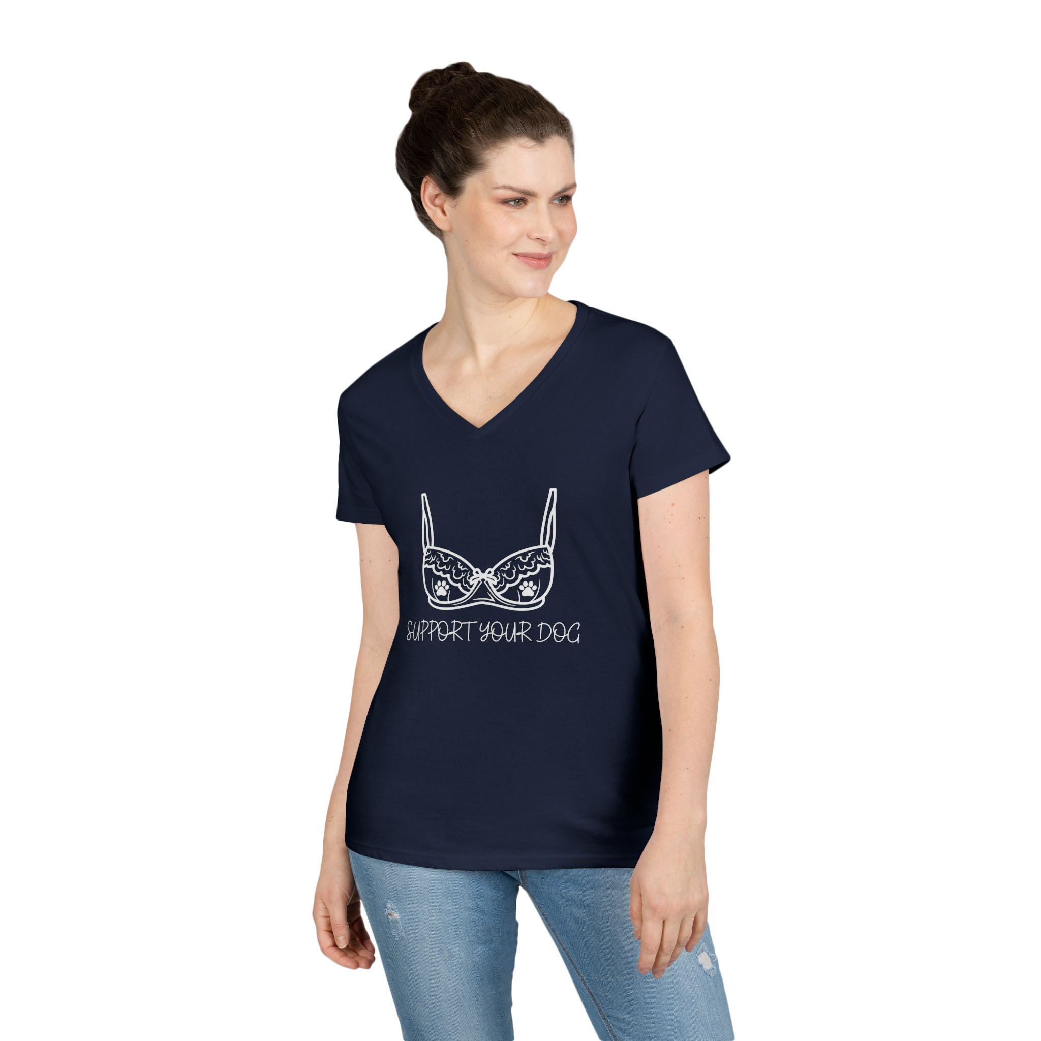 Support Your Dog - Women's V Neck