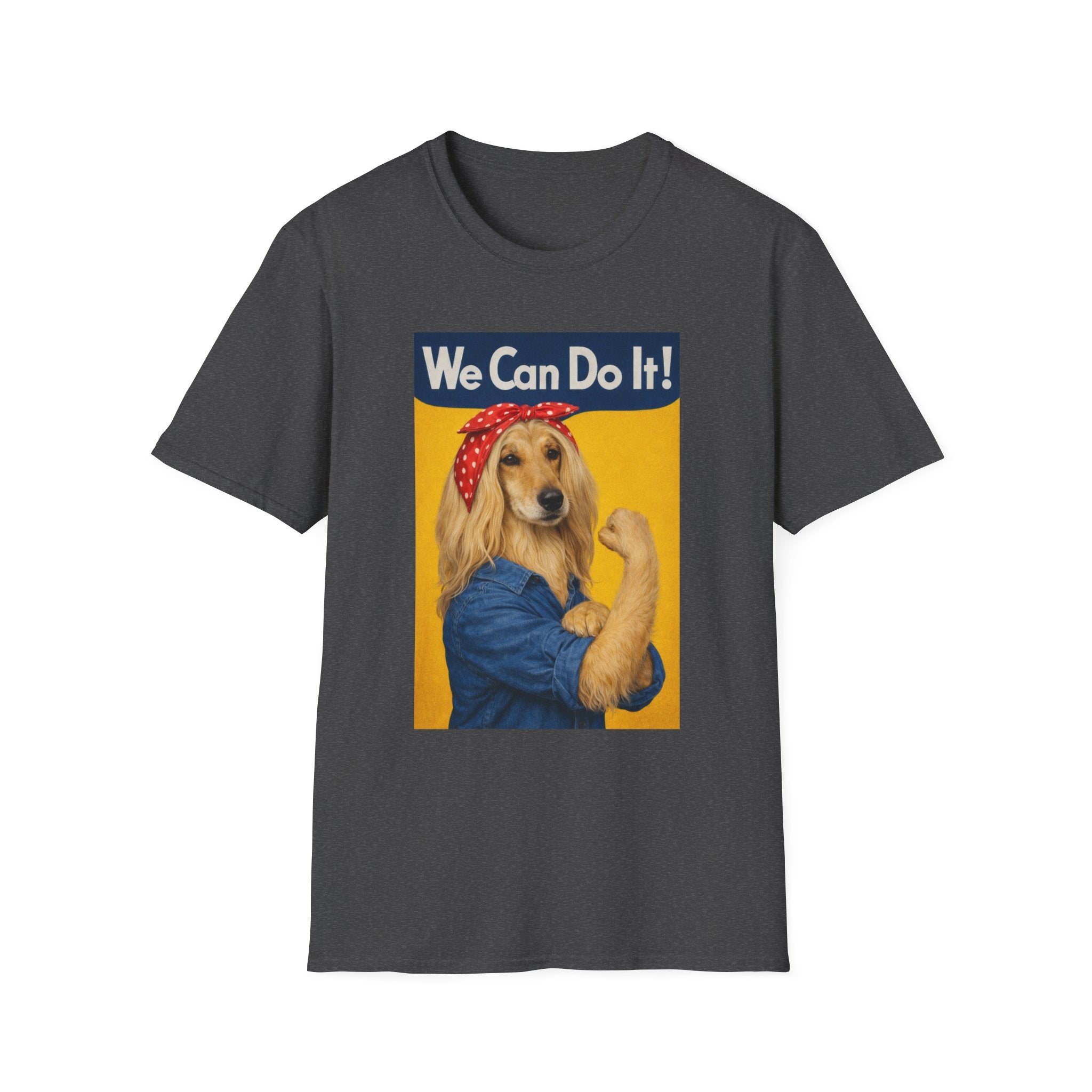 We Can Do It! Dog Rosie T-Shirt