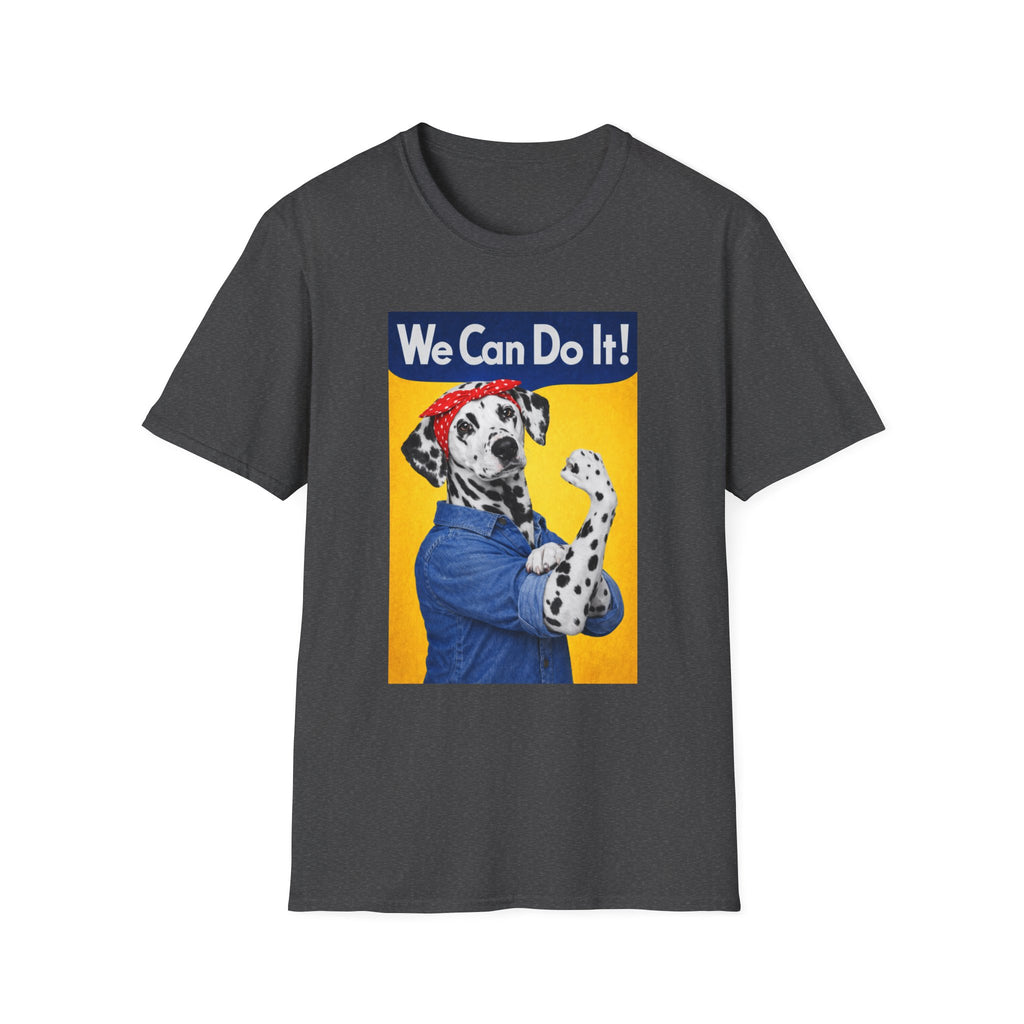 We Can Do It! Dalmatian Rosie the Riveter T-Shirt