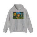 Hoodie — "It's Rabbit Season" Cartoon Bunny & Hunter Graphic Pullover