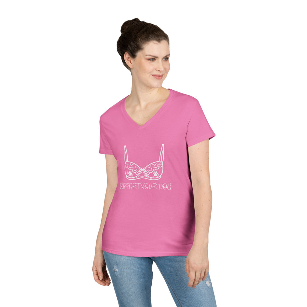 Support Your Dog - Women's V Neck