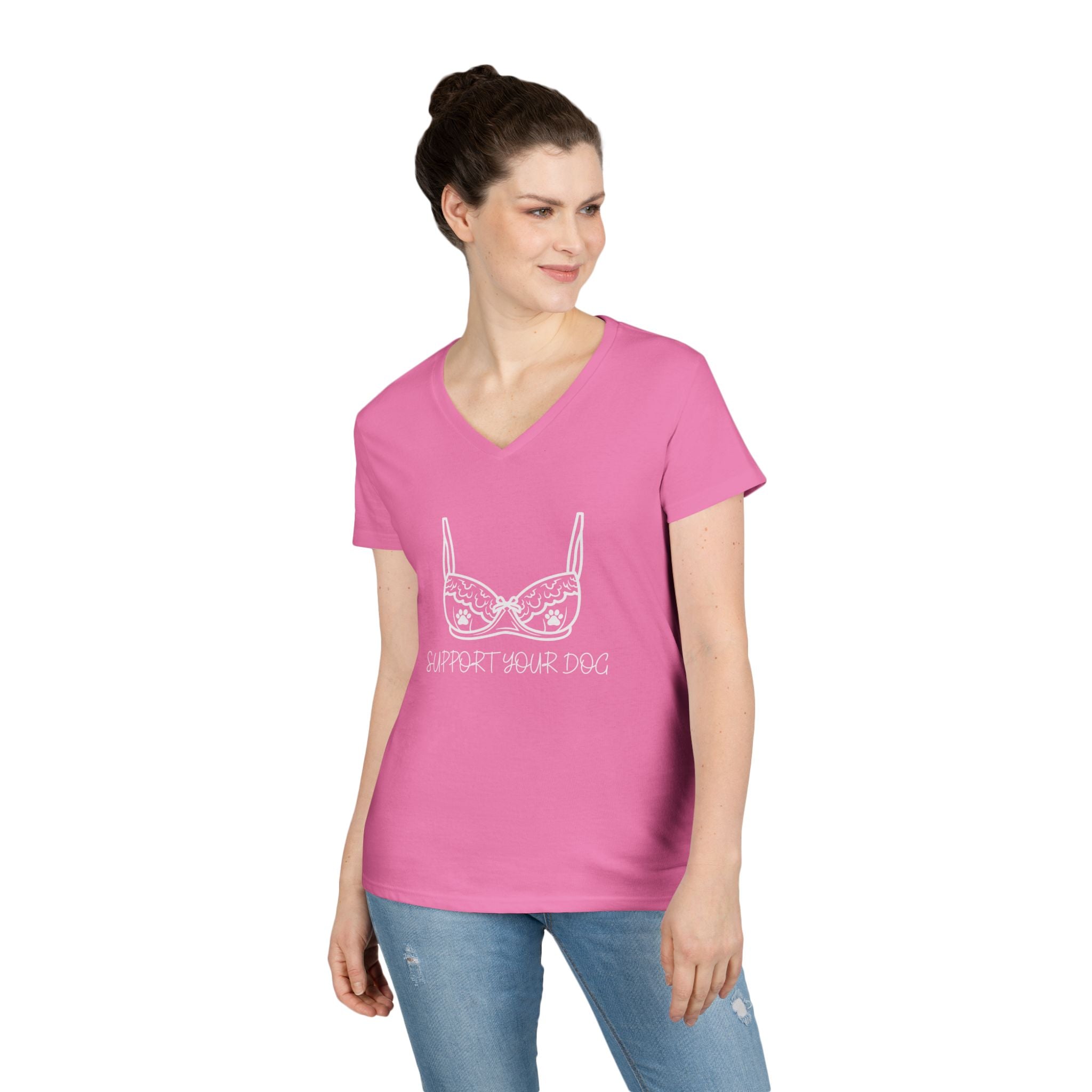 Support Your Dog - Women's V Neck