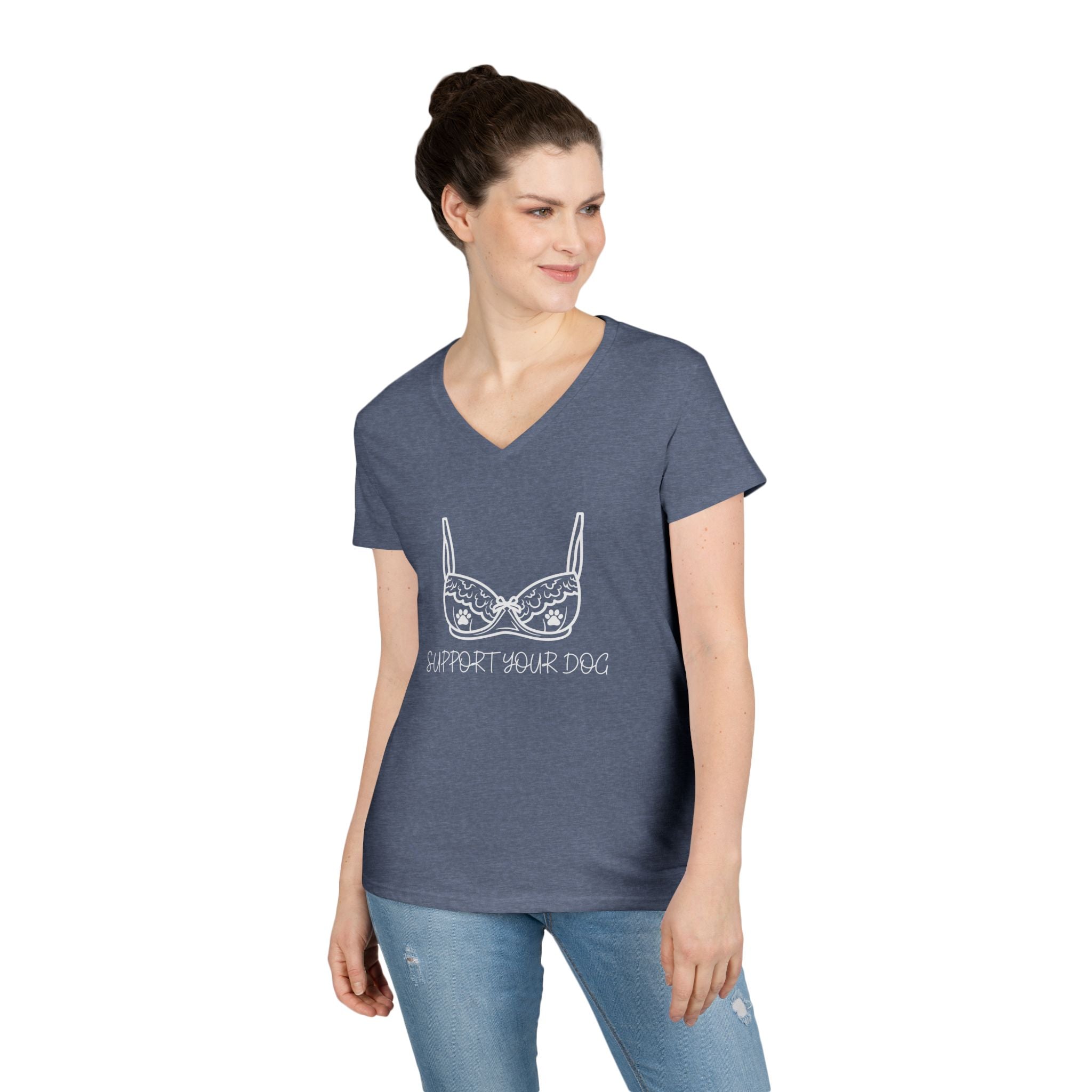 Support Your Dog - Women's V Neck
