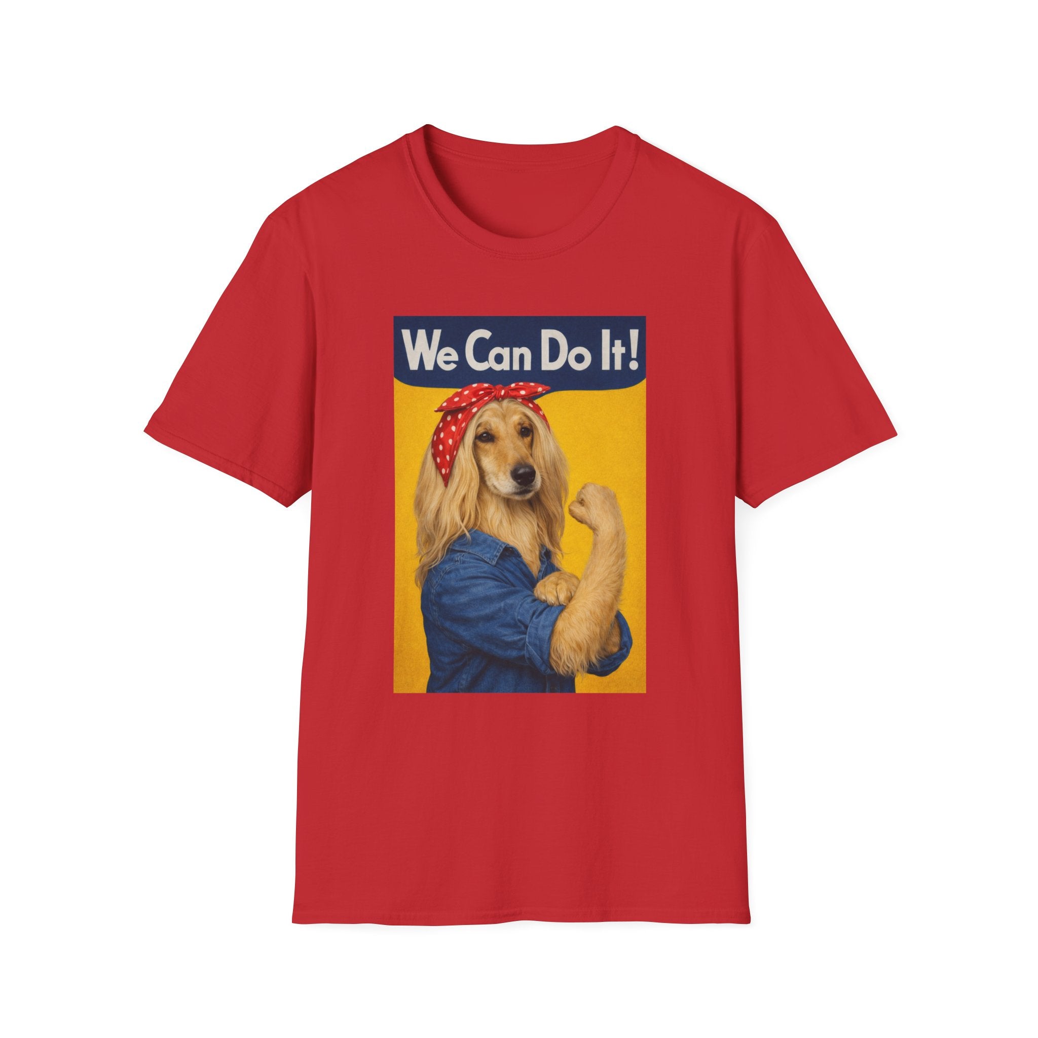 We Can Do It! Dog Rosie T-Shirt