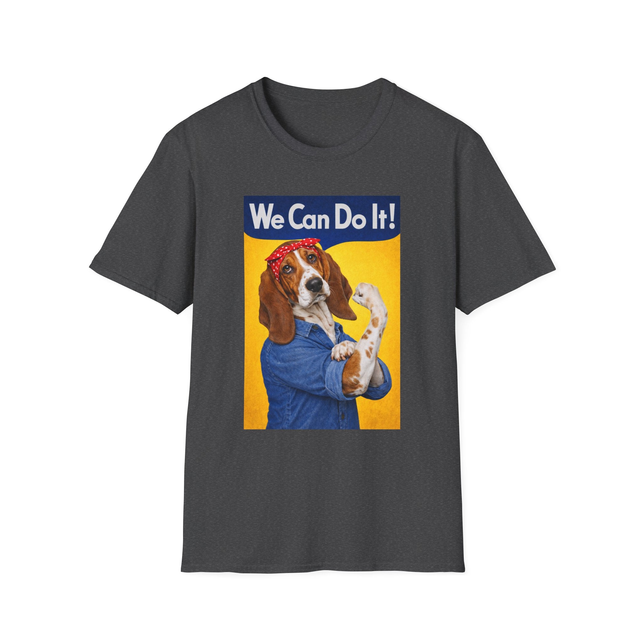 We Can Do It! Dog Rosie Riveter T-Shirt