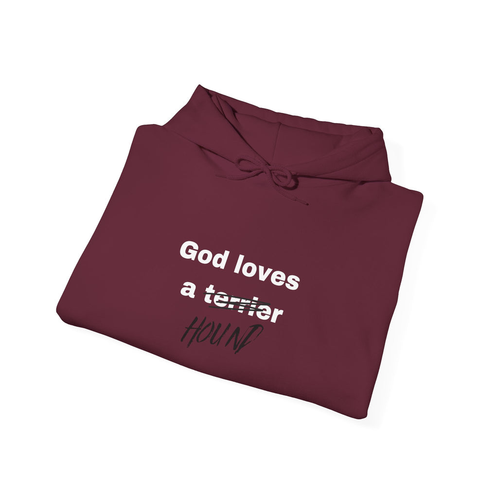 God Loves a Hound Hoodie – Dog Lover Pullover