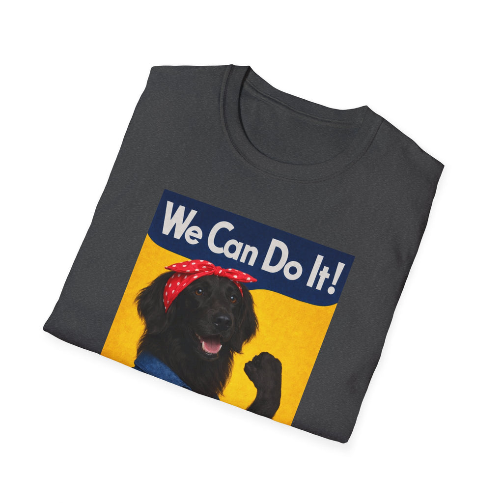 We Can Do It! Dog Rosie Riveter T-Shirt