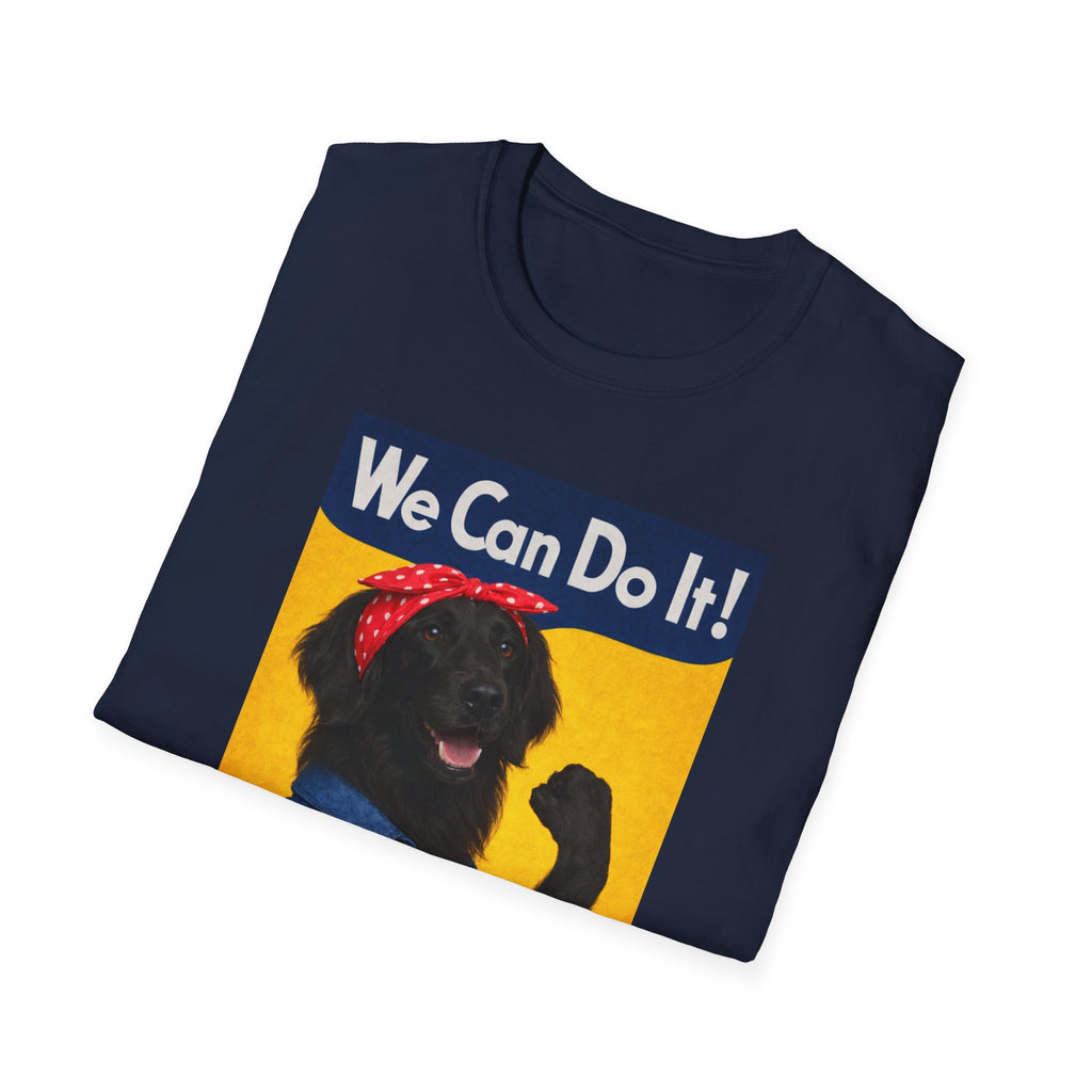 We Can Do It! Dog Rosie Riveter T-Shirt