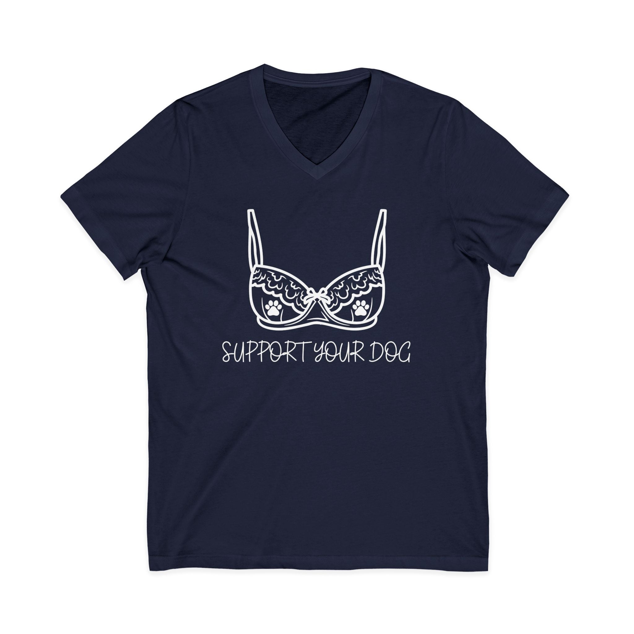 Support Your Dog - Men's/Unisex V Neck