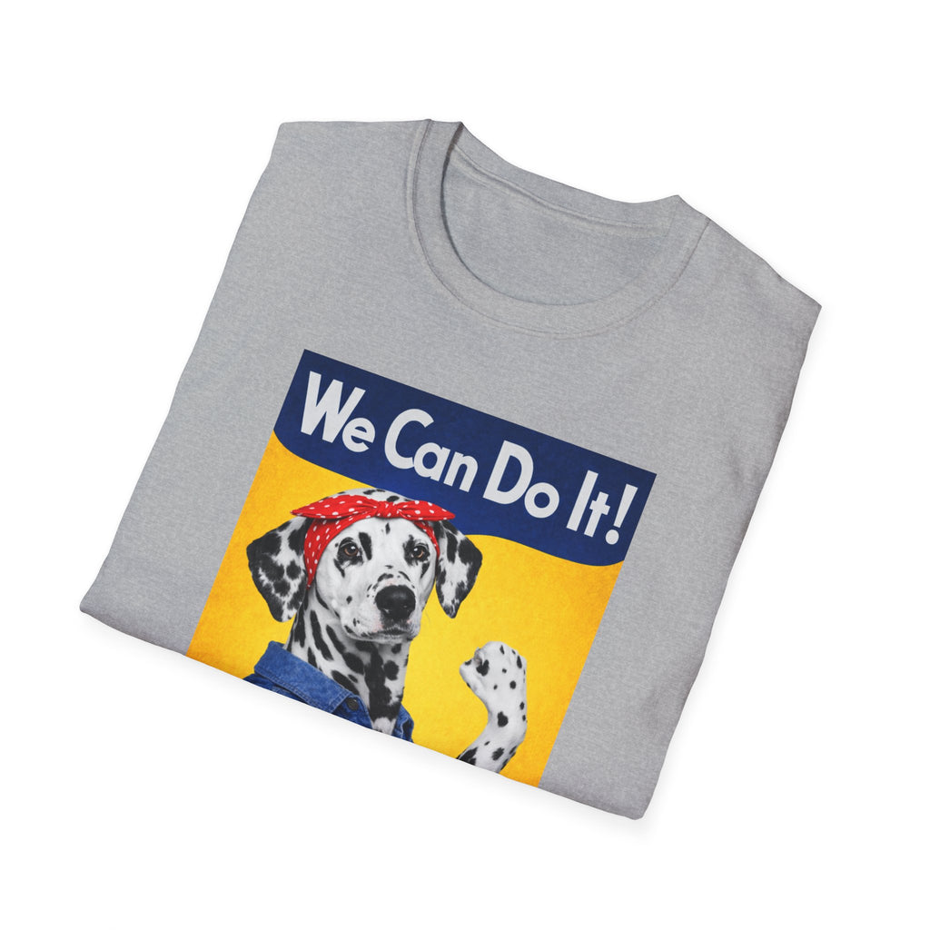 We Can Do It! Dalmatian Rosie the Riveter T-Shirt