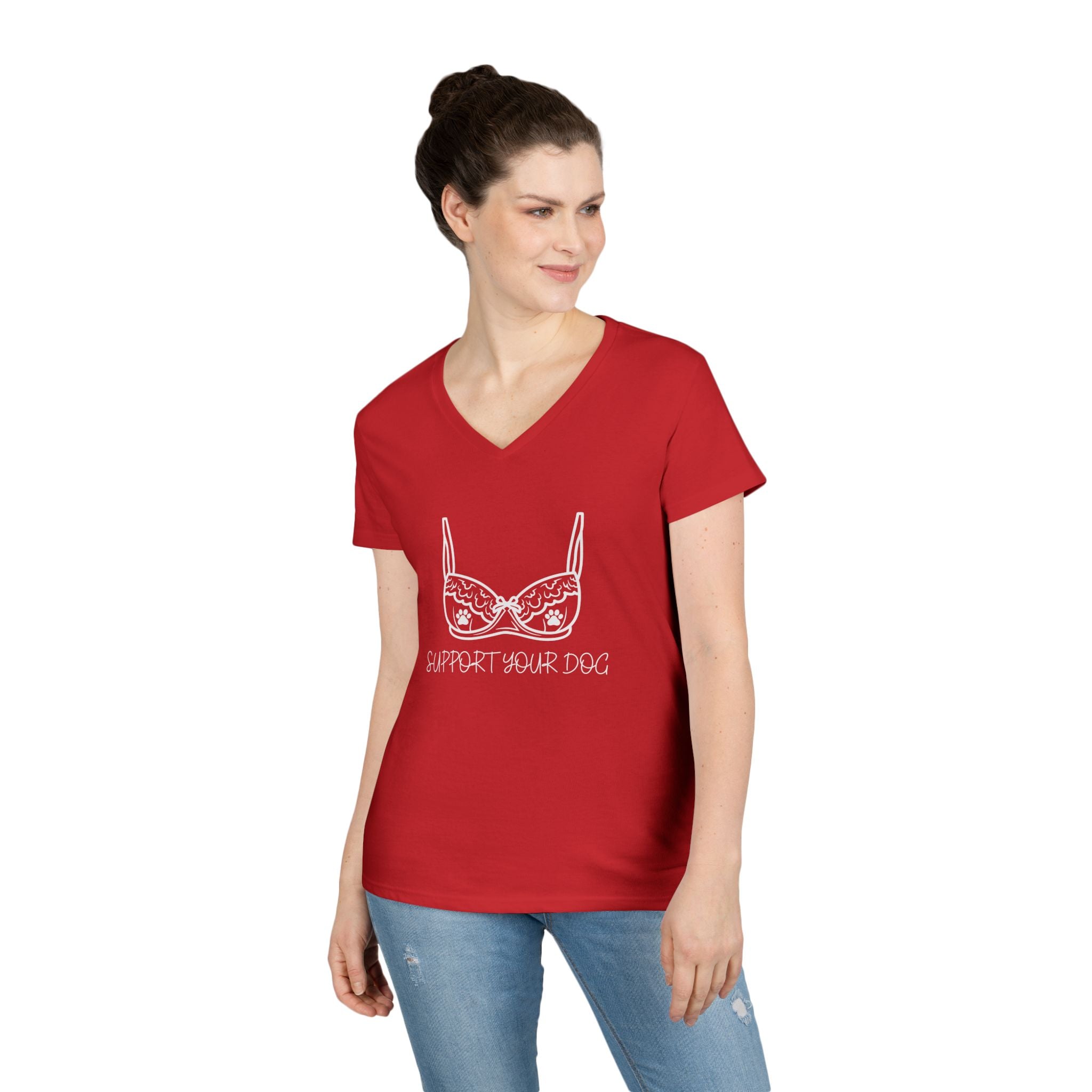 Support Your Dog - Women's V Neck