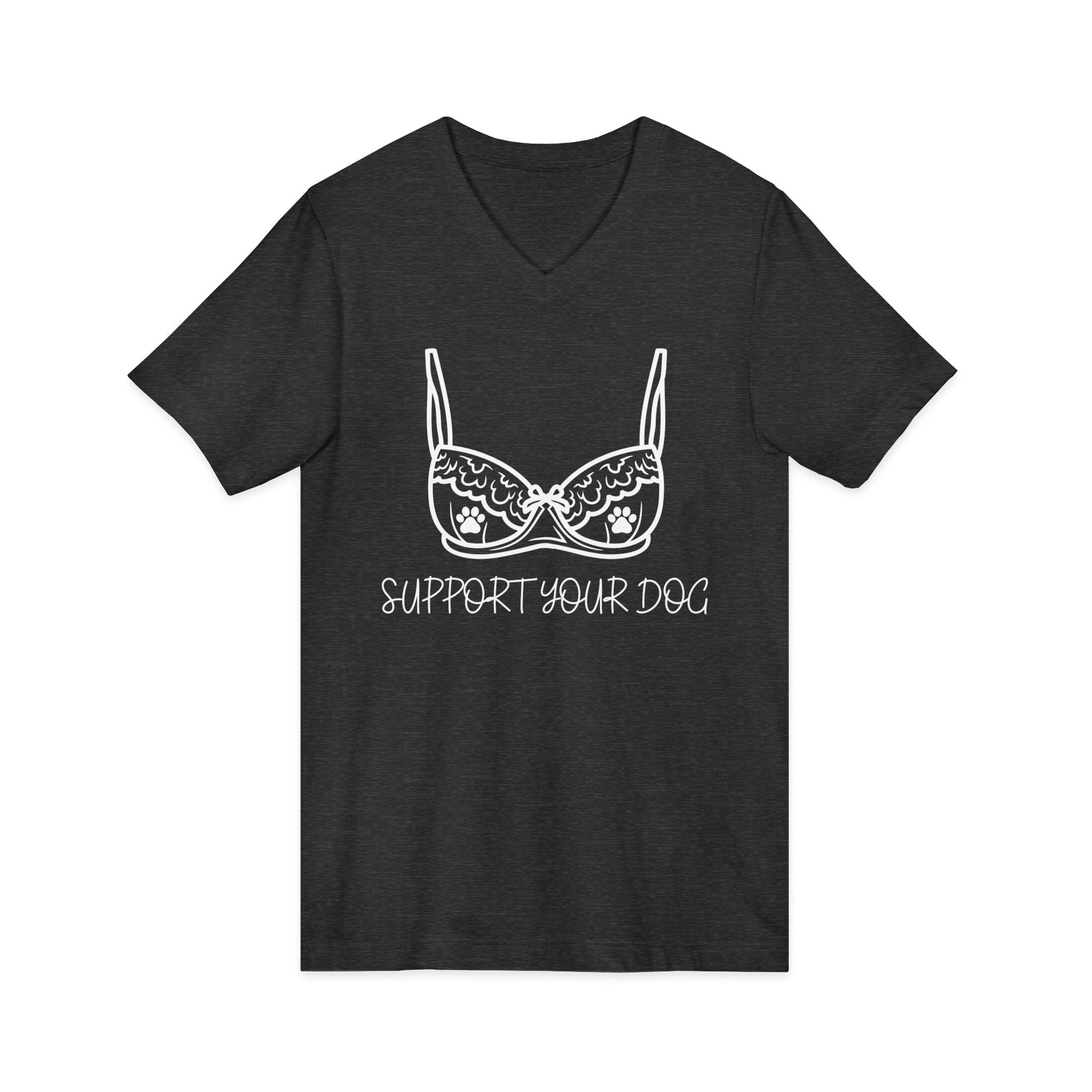 Support Your Dog - Men's/Unisex V Neck