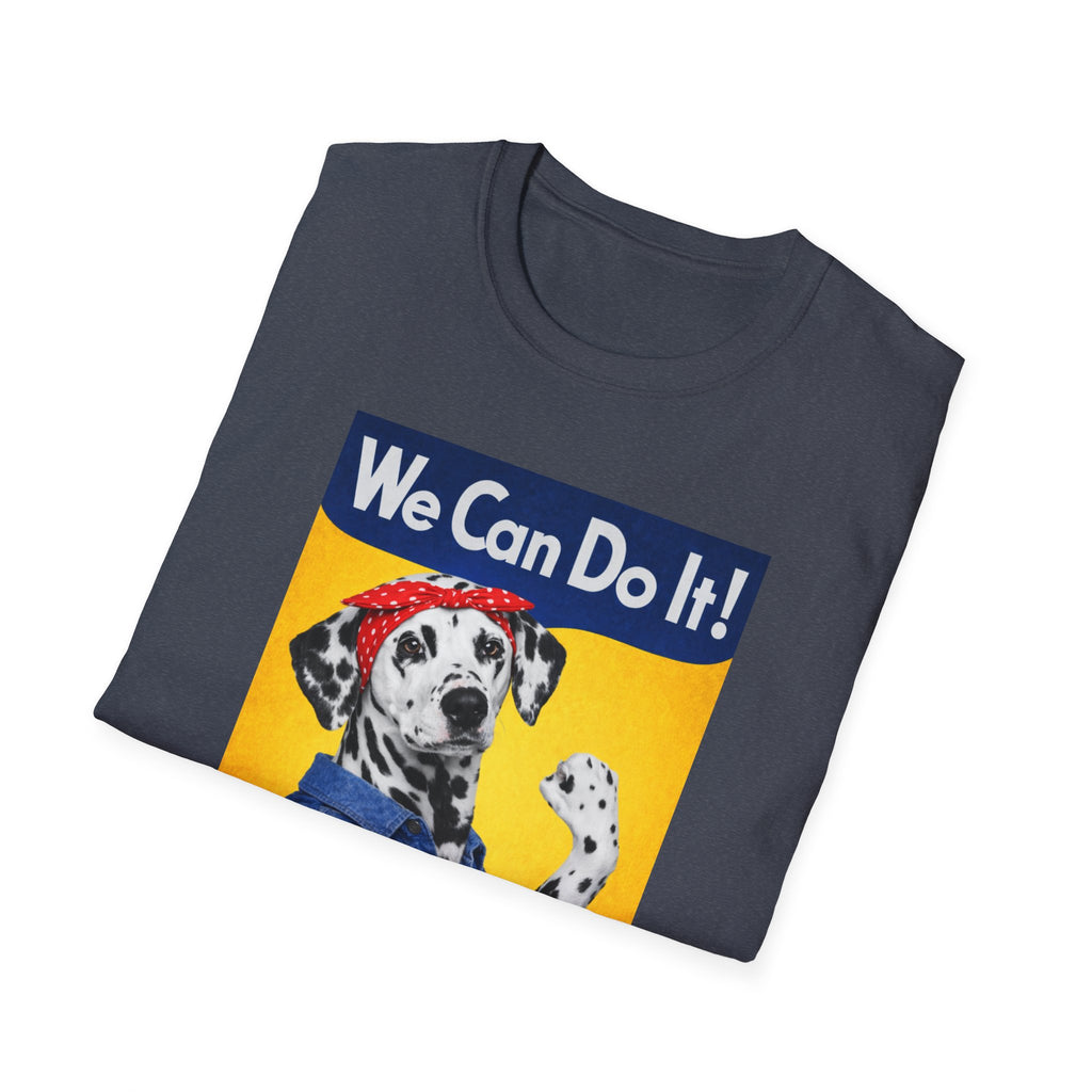 We Can Do It! Dalmatian Rosie the Riveter T-Shirt