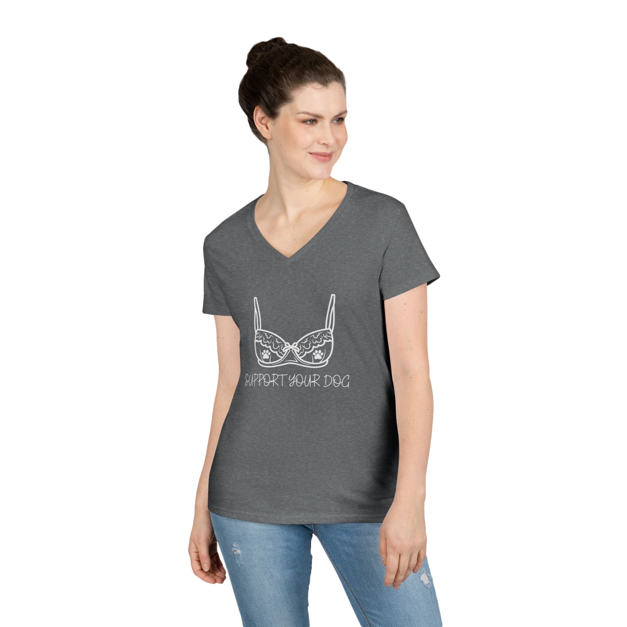 Support Your Dog - Women's V Neck