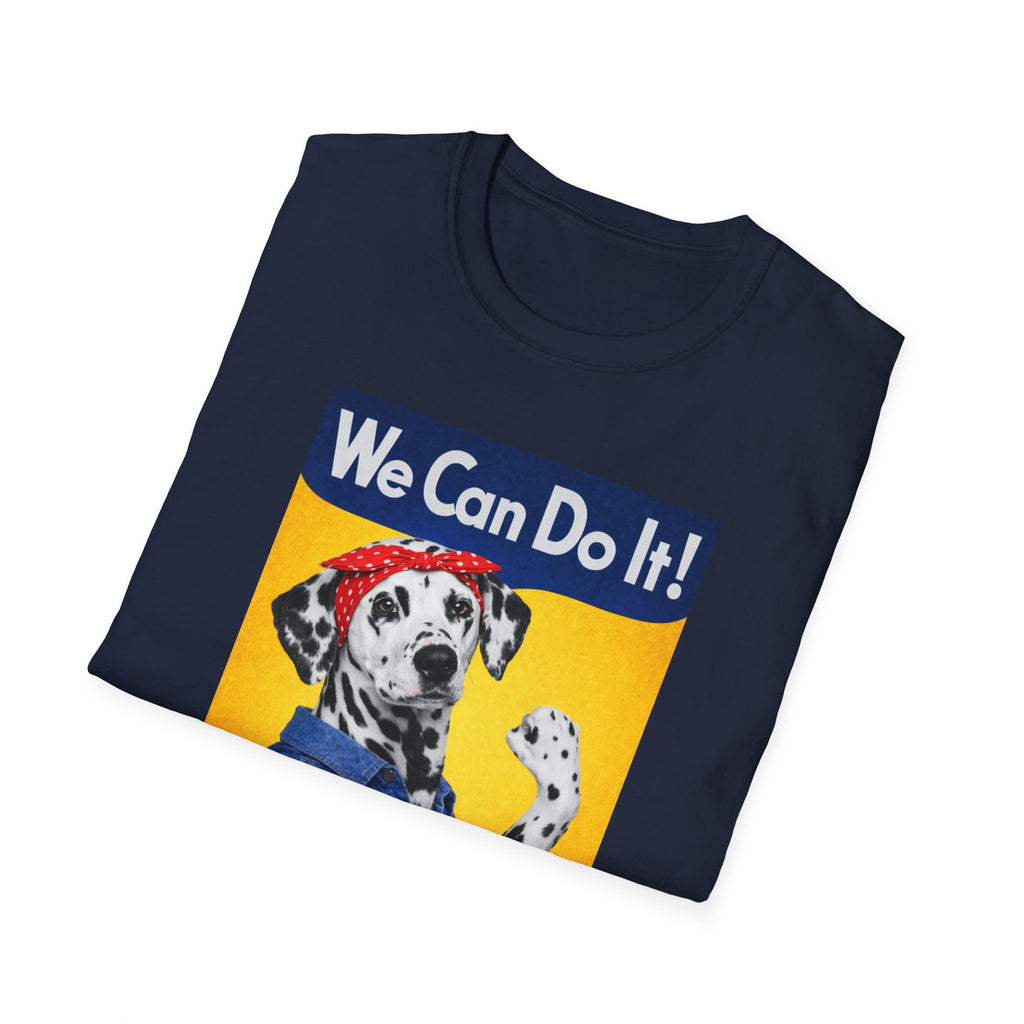 We Can Do It! Dalmatian Rosie the Riveter T-Shirt
