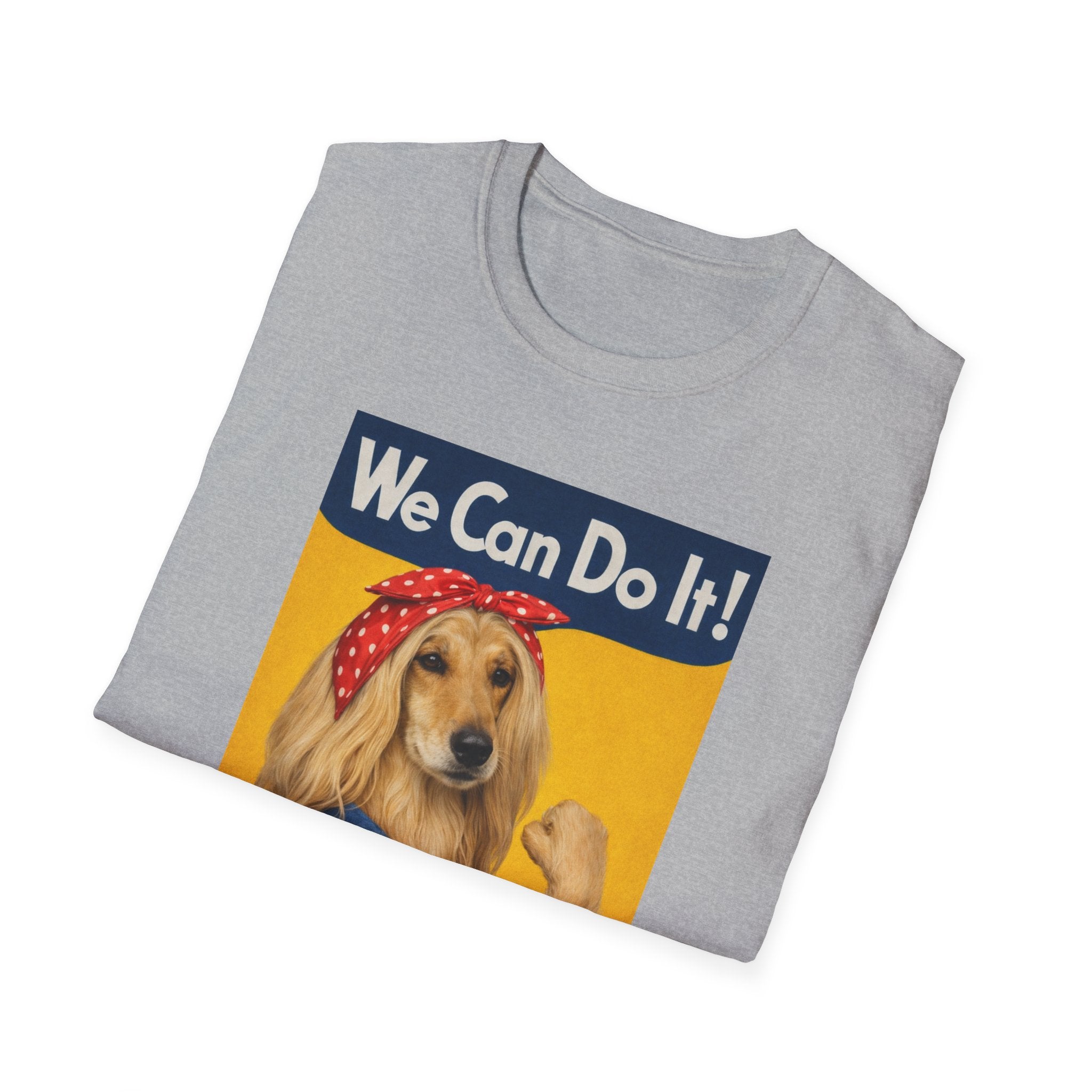 We Can Do It! Dog Rosie T-Shirt