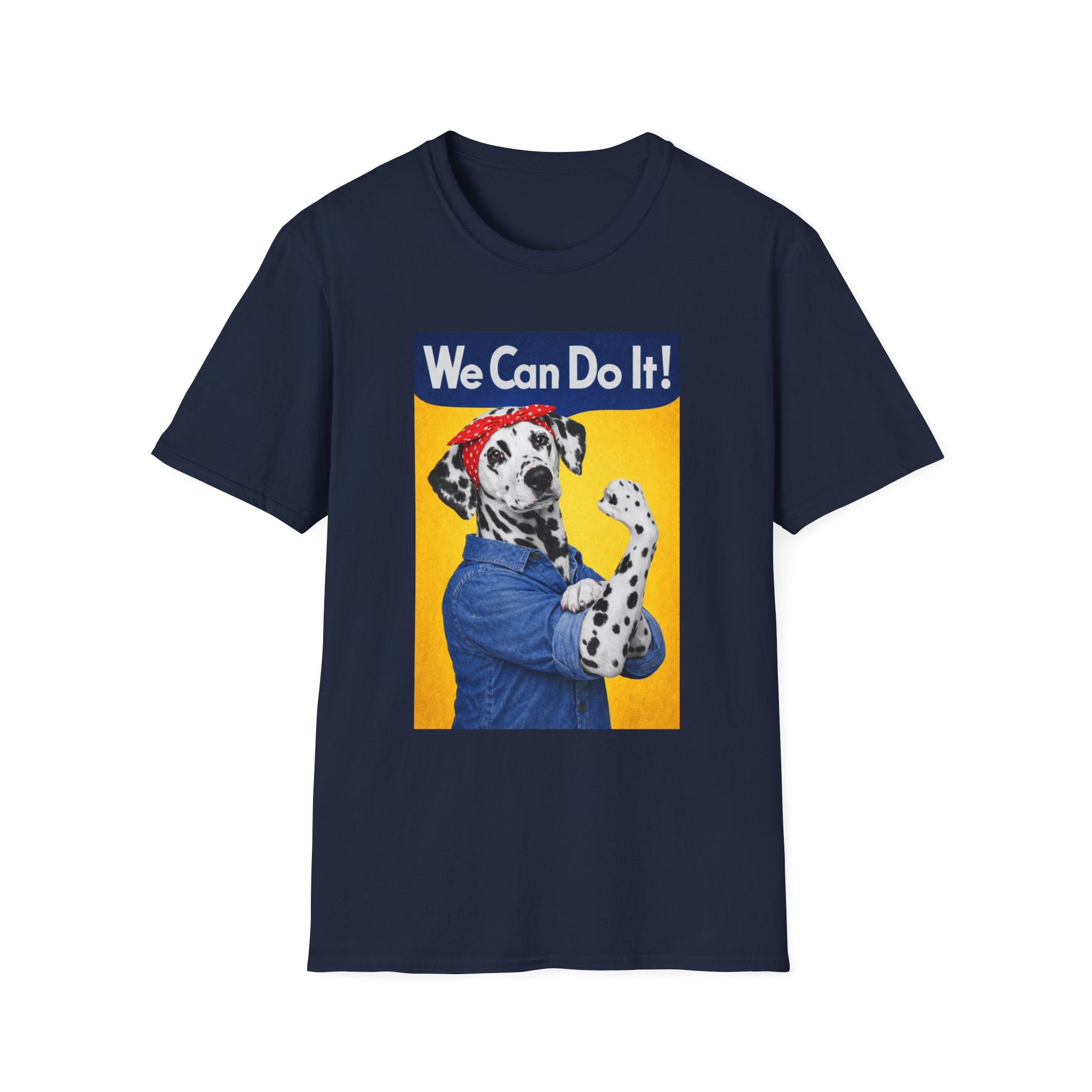 We Can Do It! Dalmatian Rosie the Riveter T-Shirt