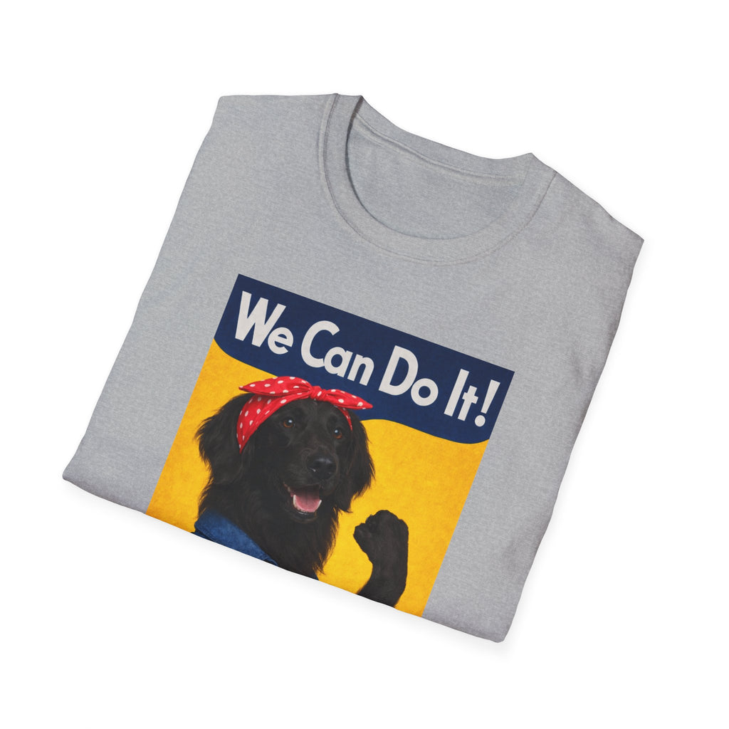 We Can Do It! Dog Rosie Riveter T-Shirt