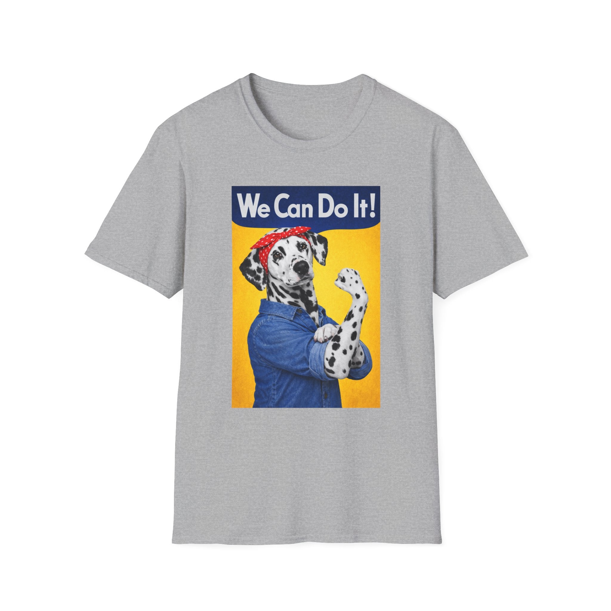 We Can Do It! Dalmatian Rosie the Riveter T-Shirt