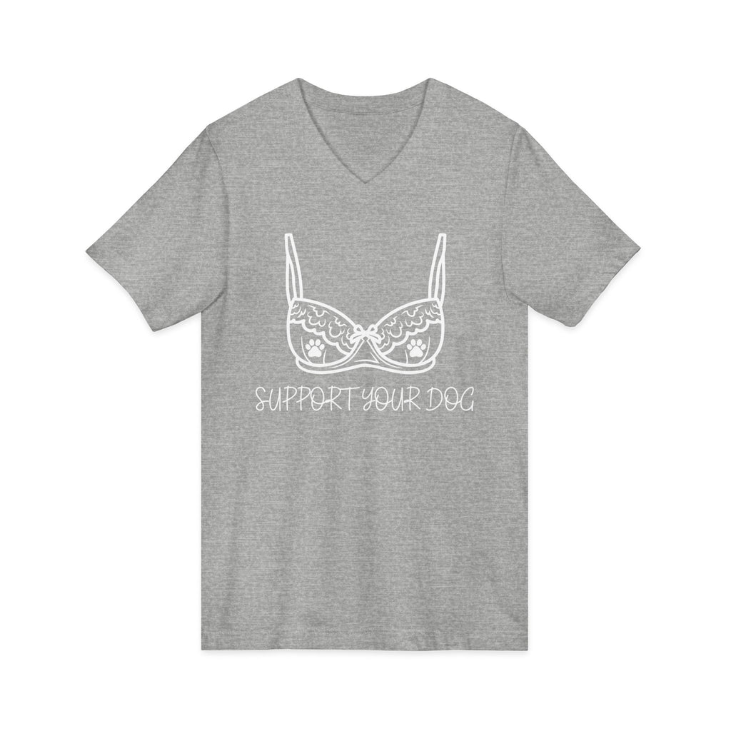 Support Your Dog - Men's/Unisex V Neck