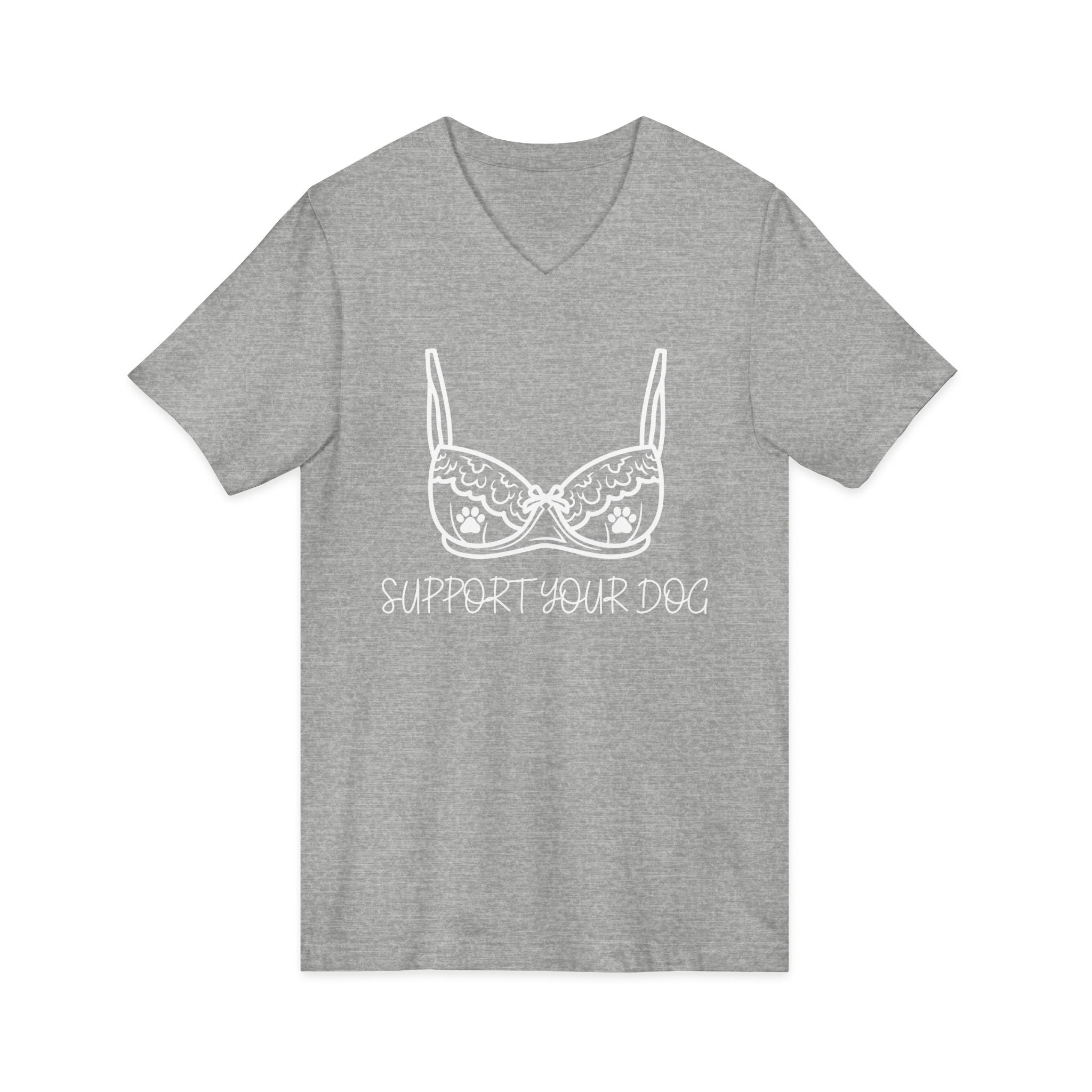 Support Your Dog - Men's/Unisex V Neck
