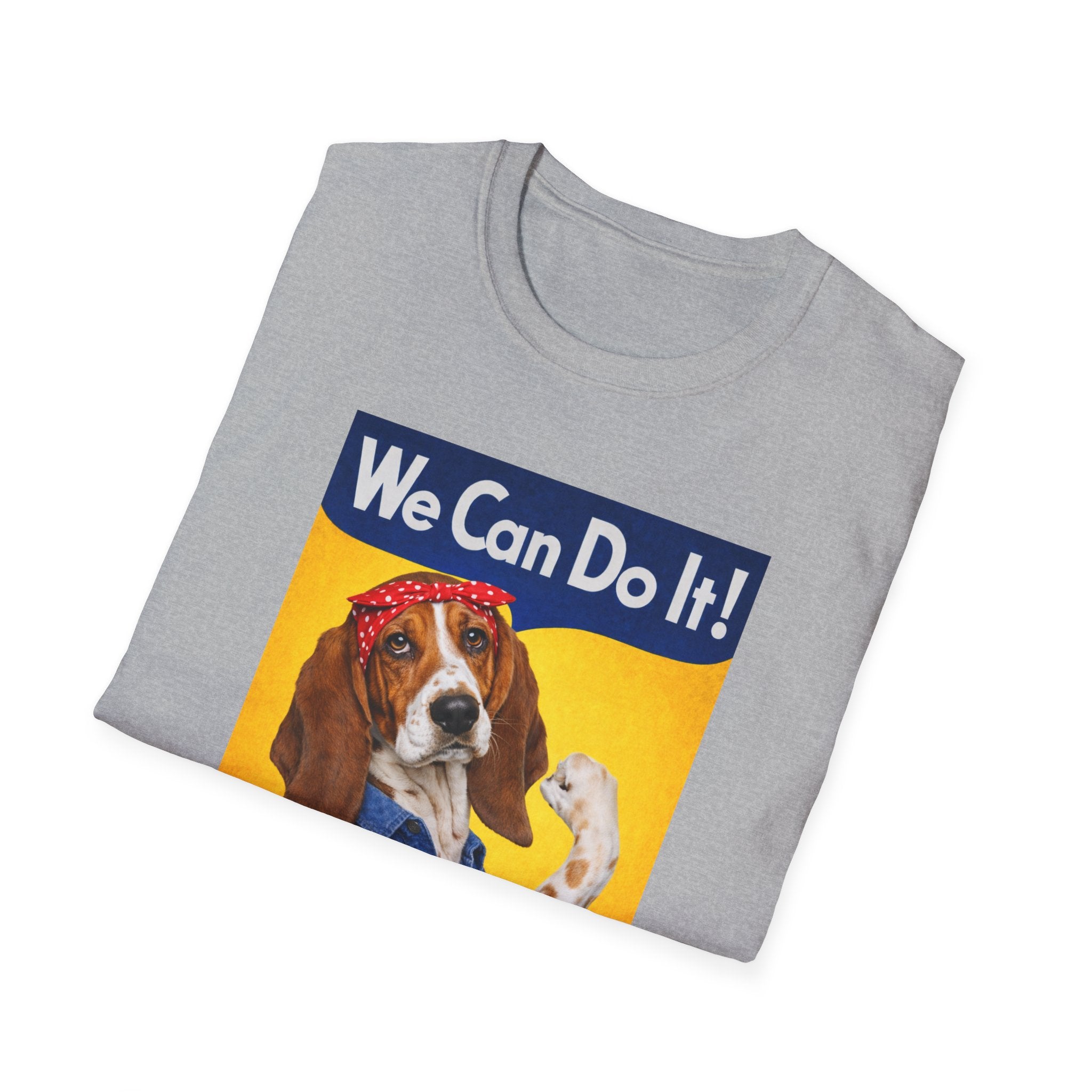 We Can Do It! Dog Rosie Riveter T-Shirt