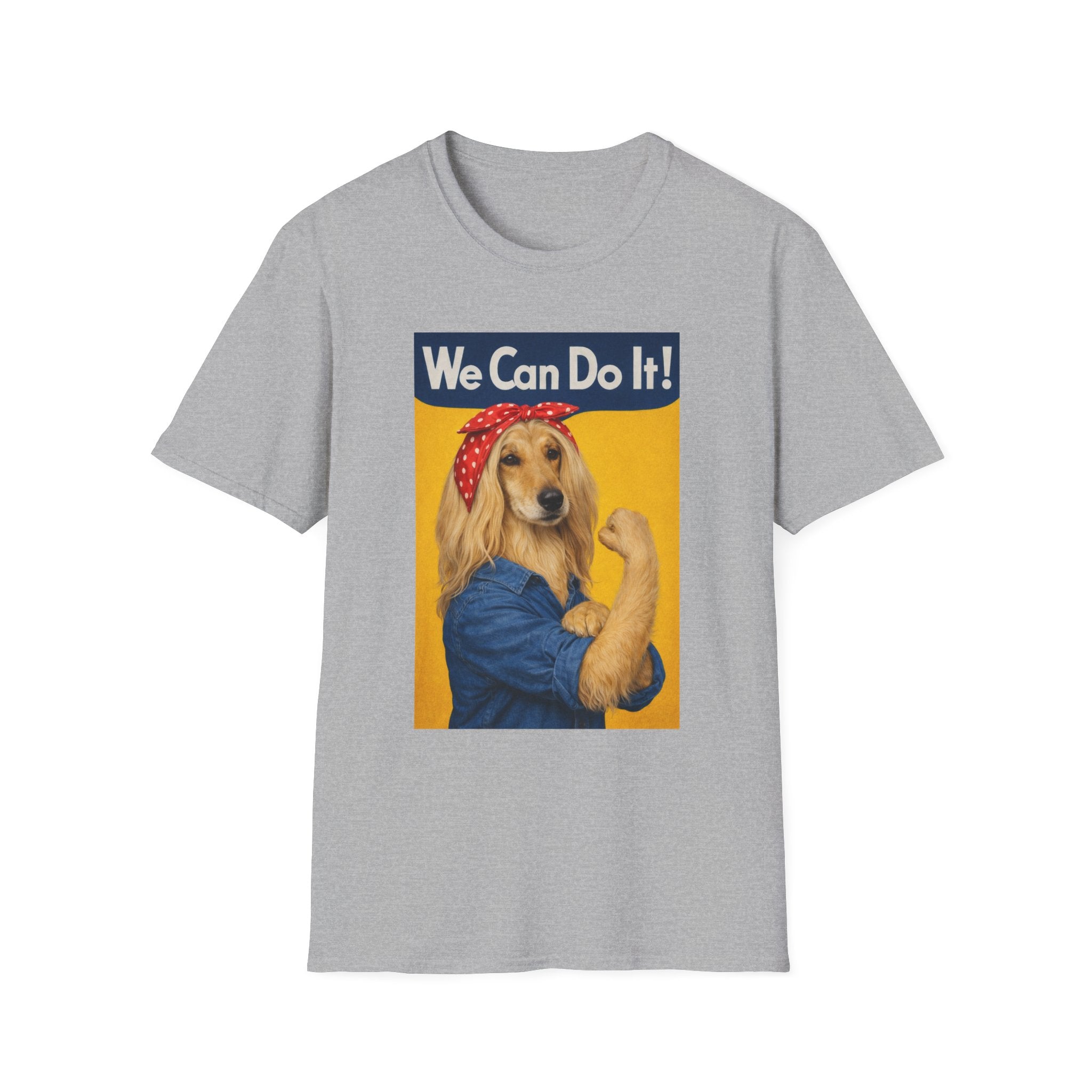 We Can Do It! Dog Rosie T-Shirt