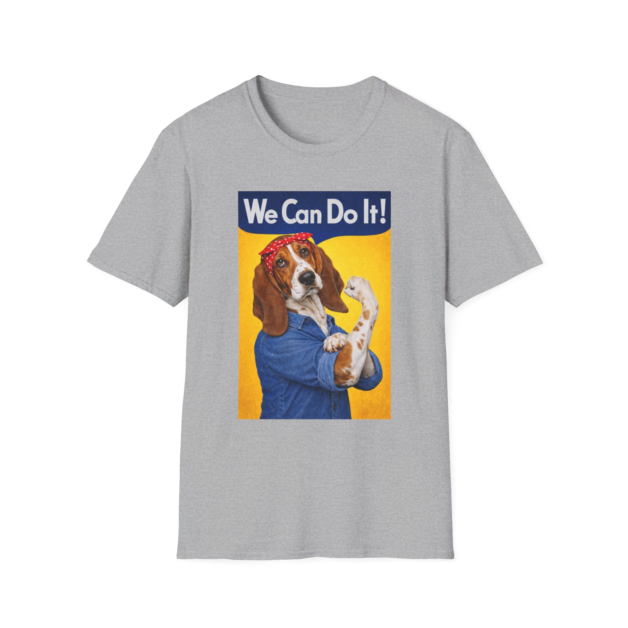 We Can Do It! Dog Rosie Riveter T-Shirt