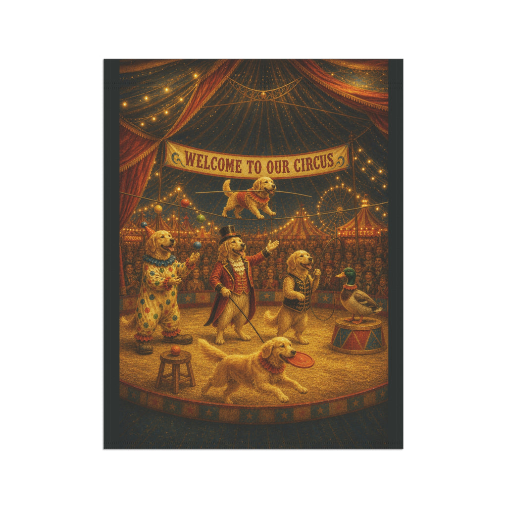 Welcome To Our Circus - Golden Retrievers