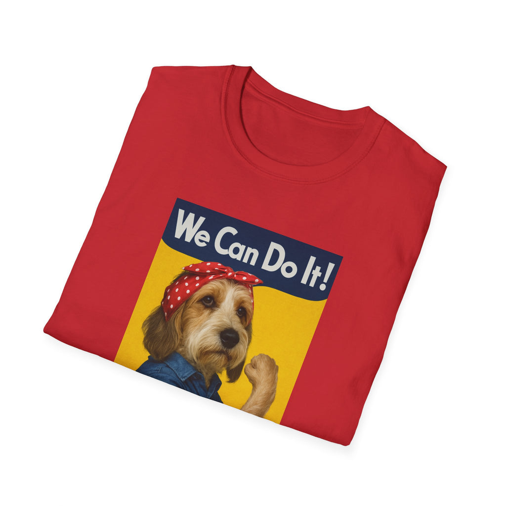 We Can Do It! Dog Rosie Rally T-Shirt