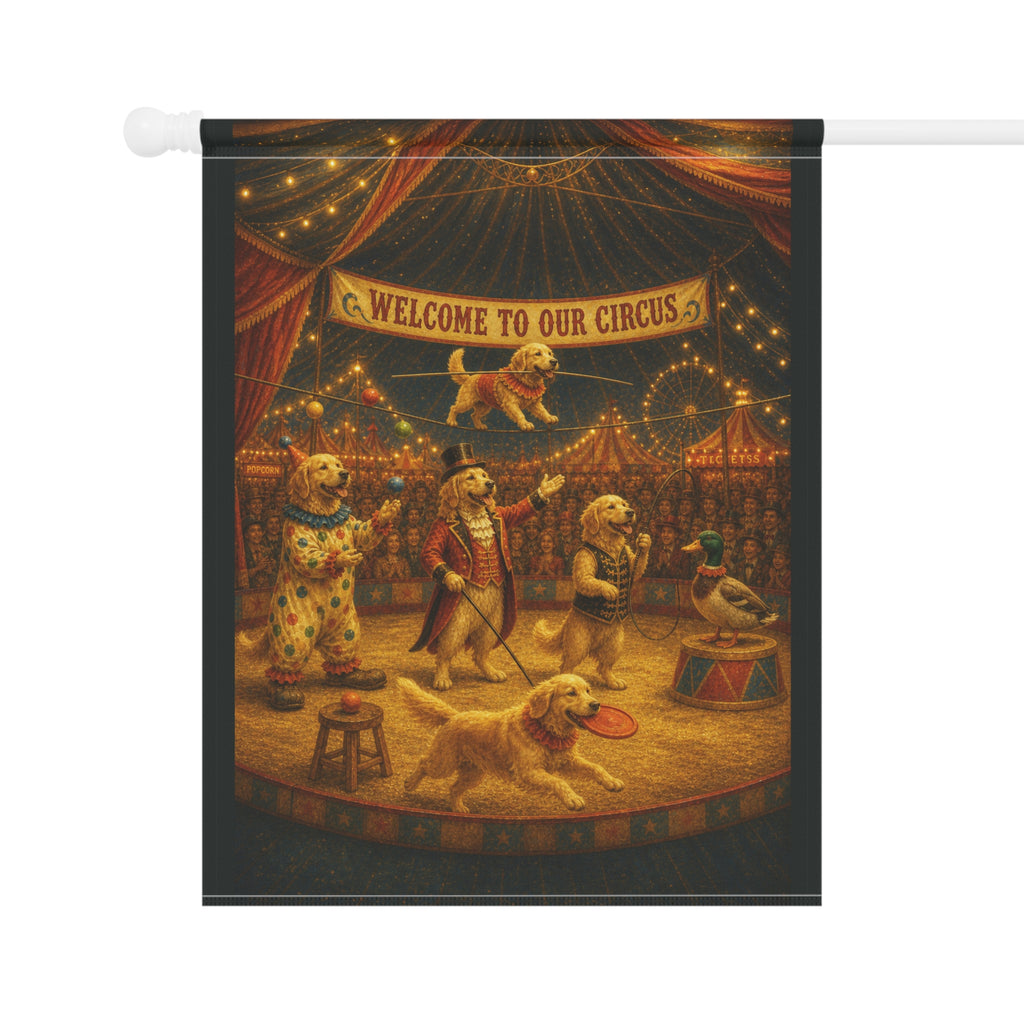 Welcome To Our Circus - Golden Retrievers