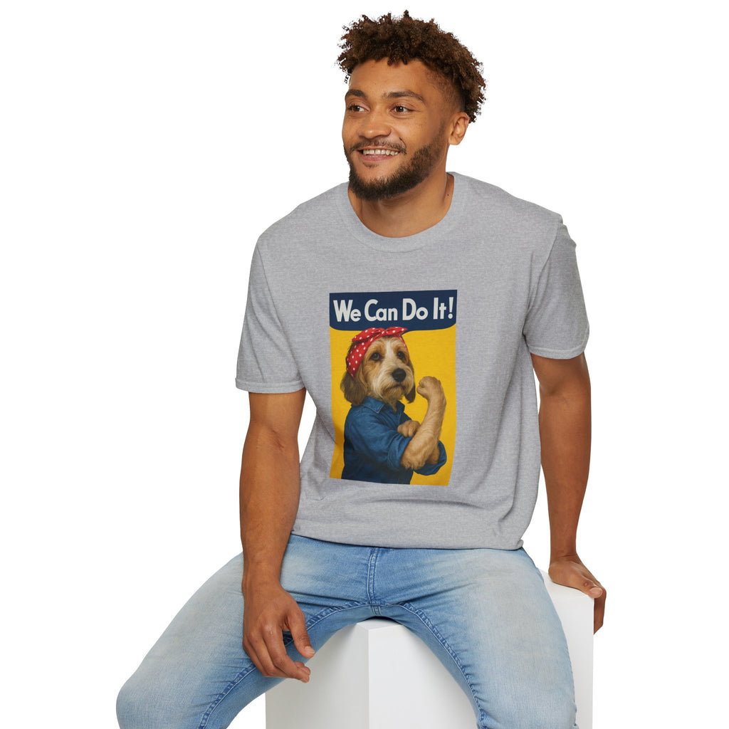 We Can Do It! Dog Rosie Rally T-Shirt
