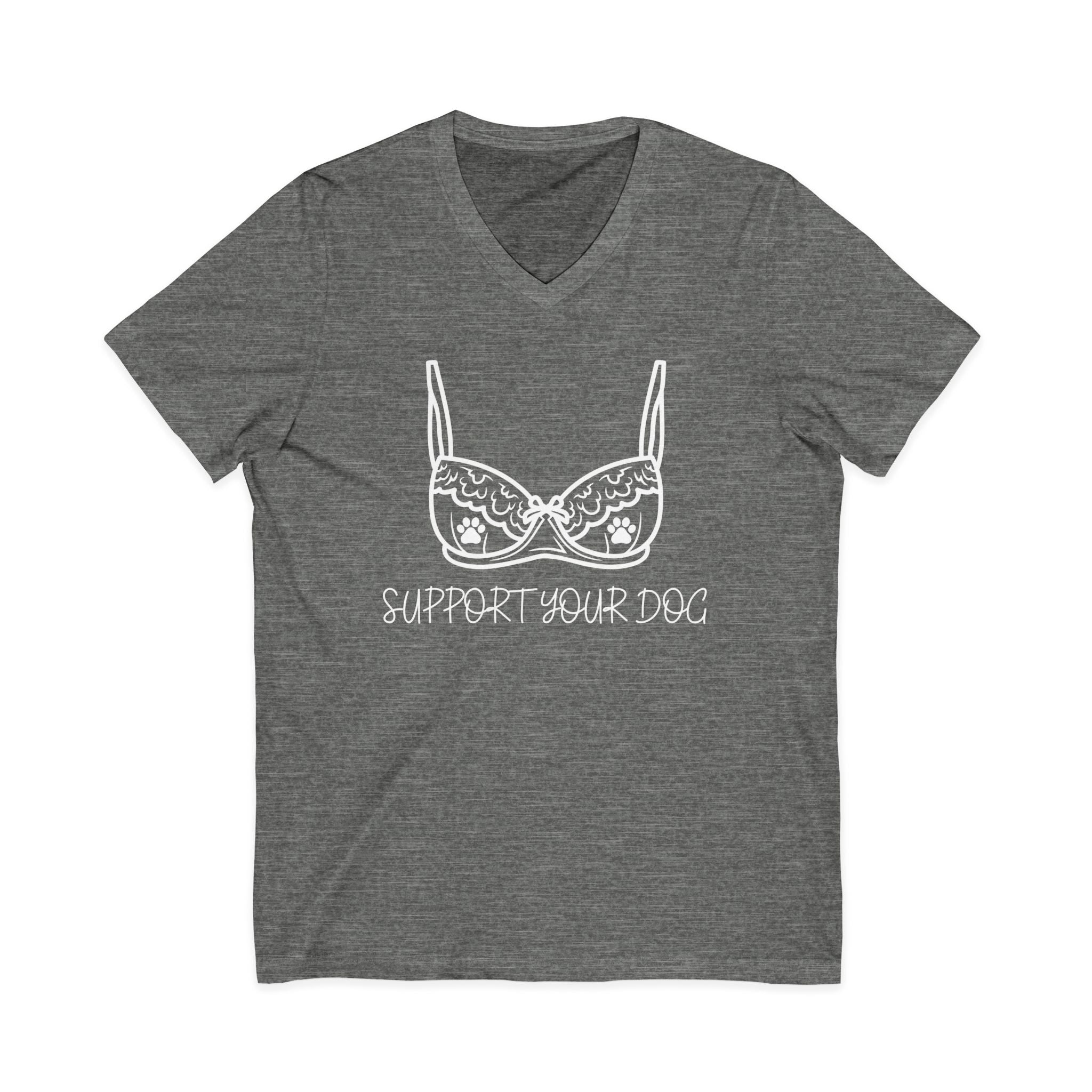 Support Your Dog - Men's/Unisex V Neck