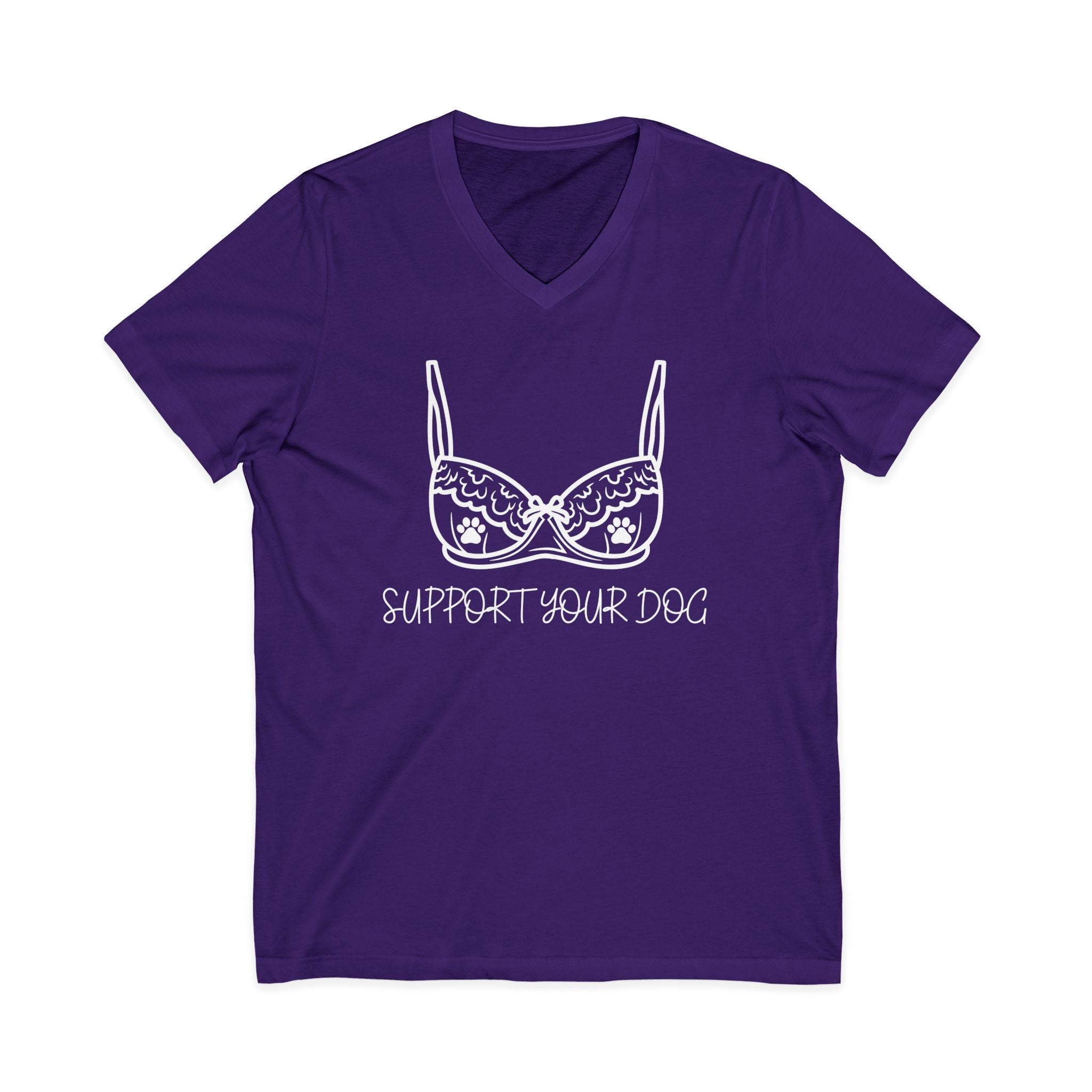 Support Your Dog - Men's/Unisex V Neck