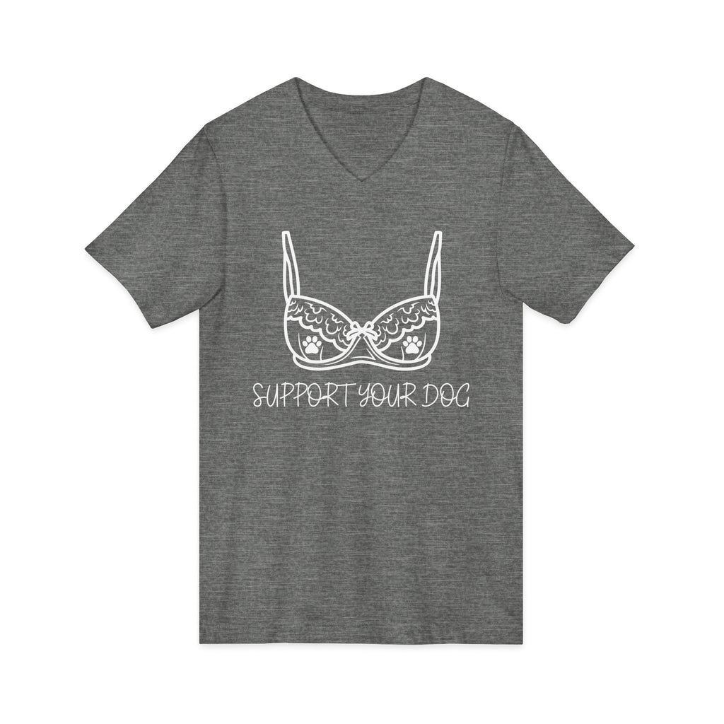 Support Your Dog - Men's/Unisex V Neck