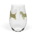 PBGV Vendeen Map Wine Glass