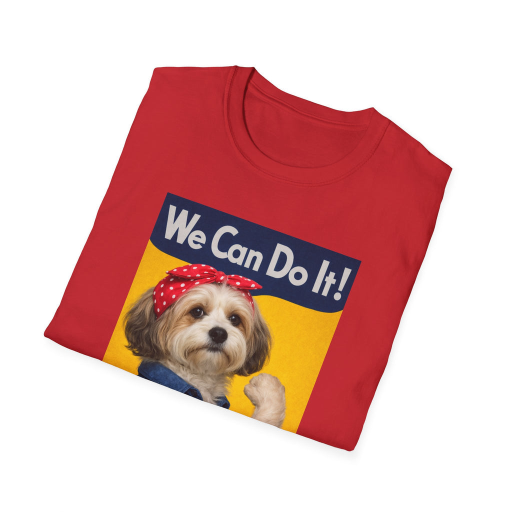 We Can Do It! Dog Rosie T-Shirt