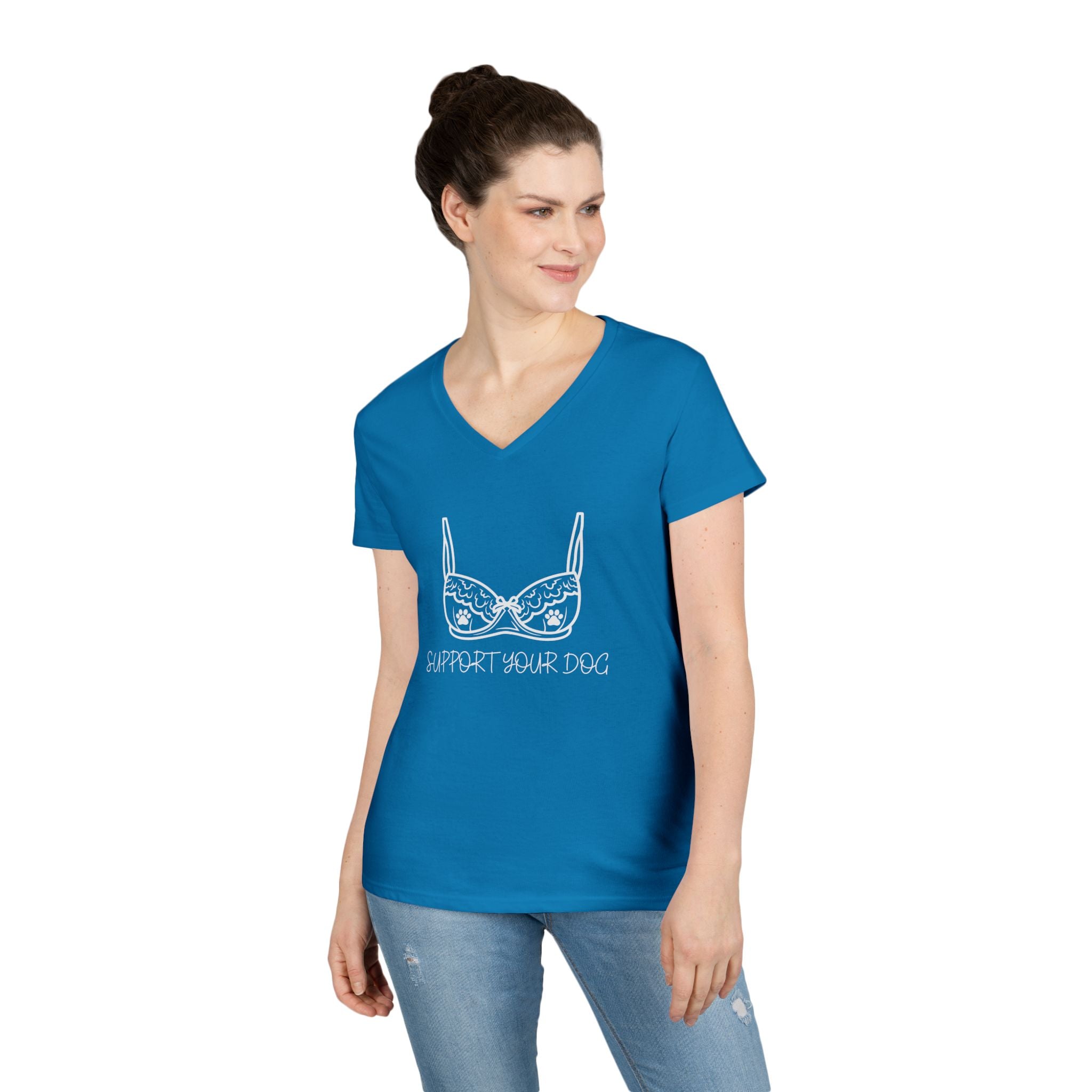Support Your Dog - Women's V Neck