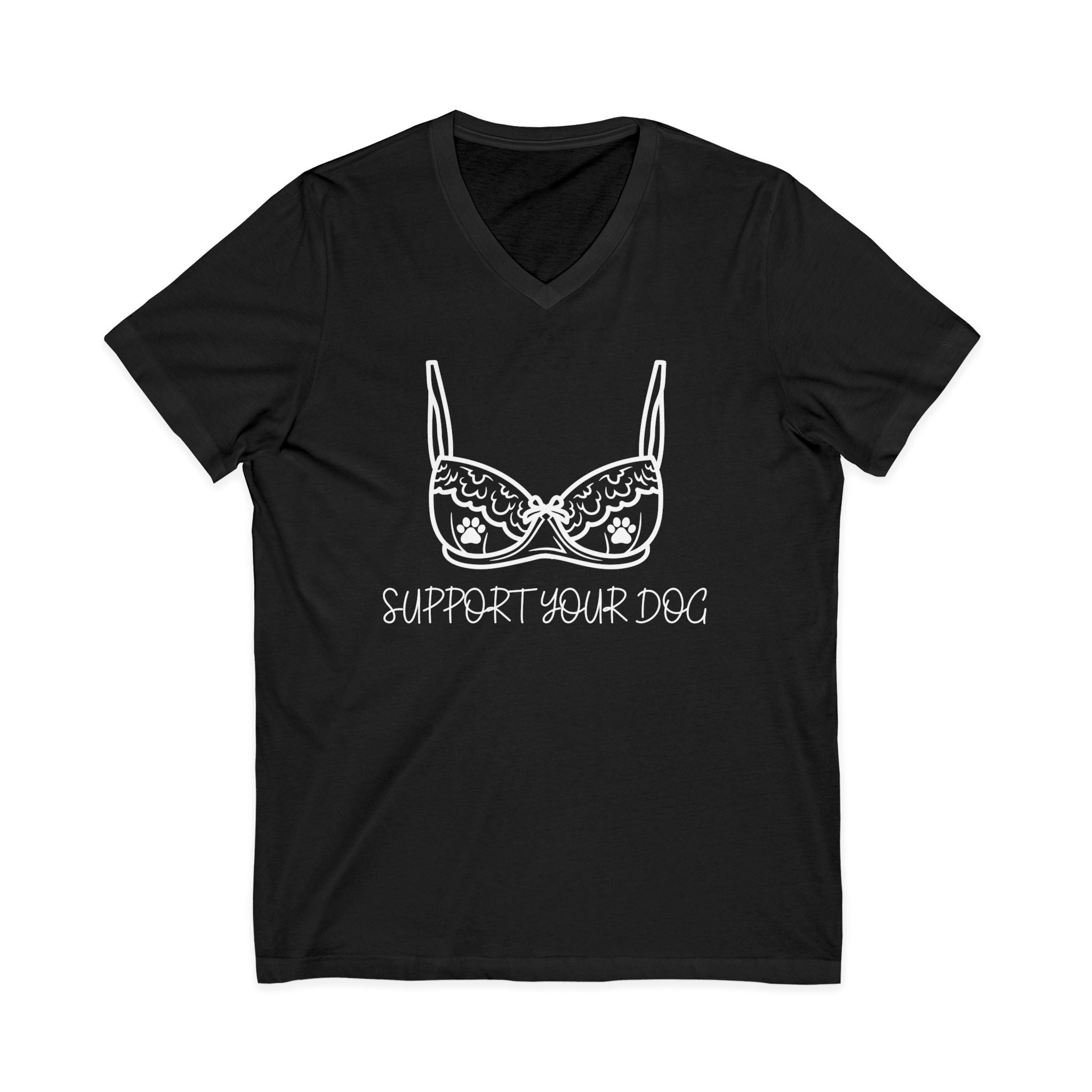 Support Your Dog - Men's/Unisex V Neck