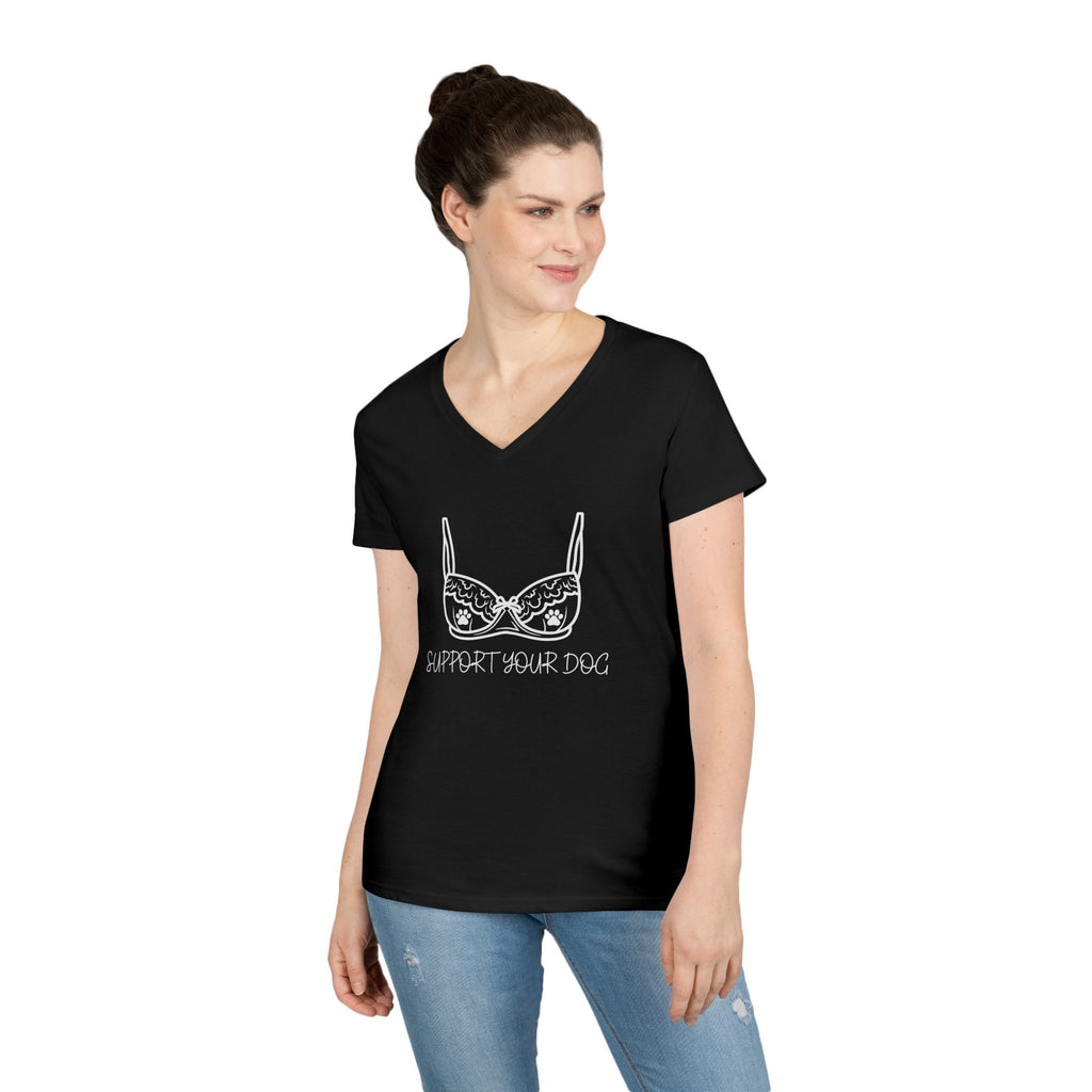Support Your Dog - Women's V Neck