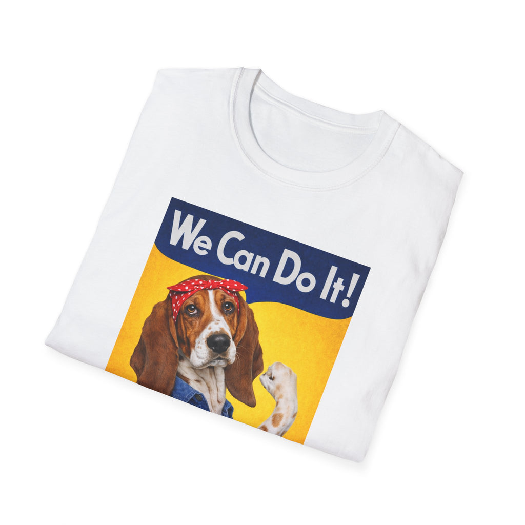 We Can Do It! Dog Rosie Riveter T-Shirt