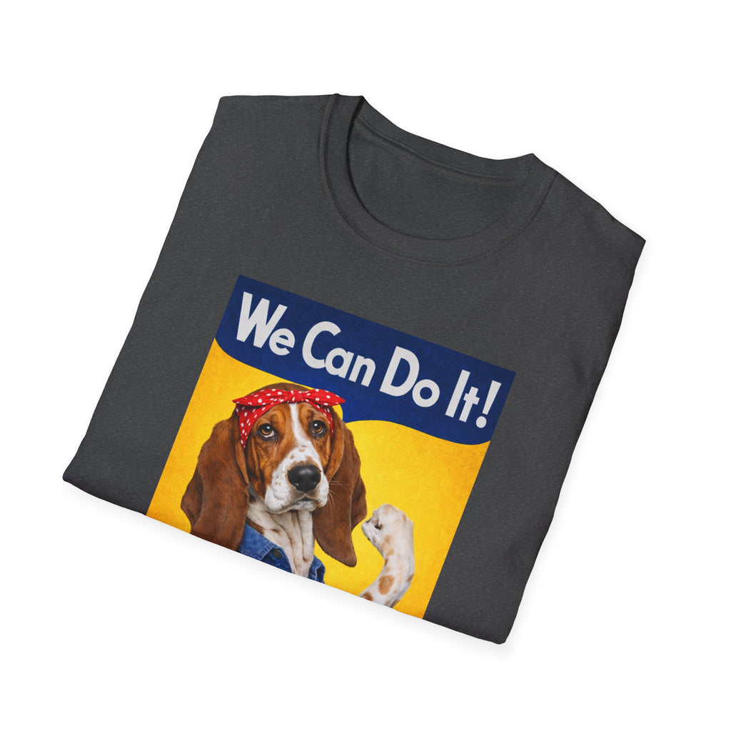 We Can Do It! Dog Rosie Riveter T-Shirt