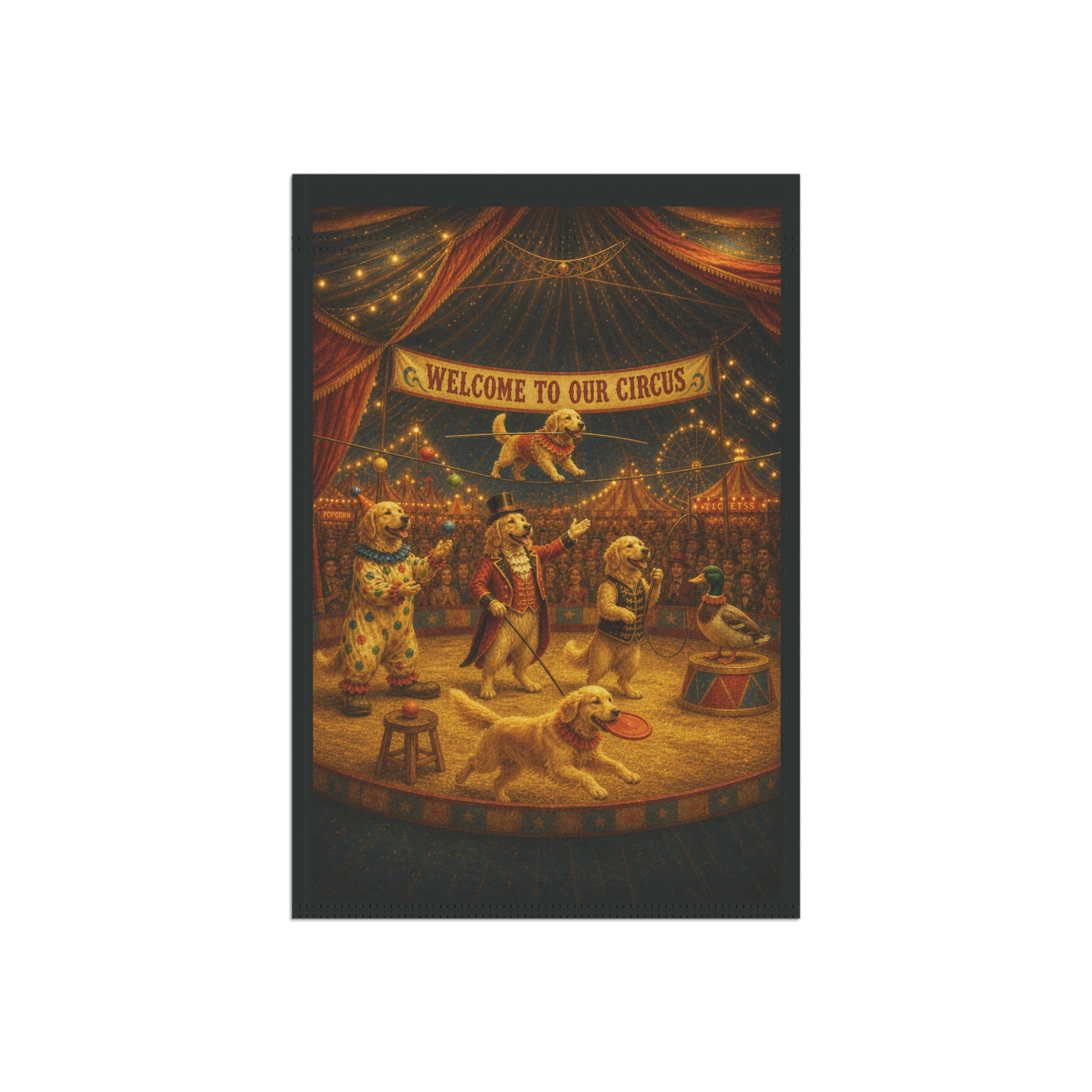 Welcome To Our Circus - Golden Retrievers