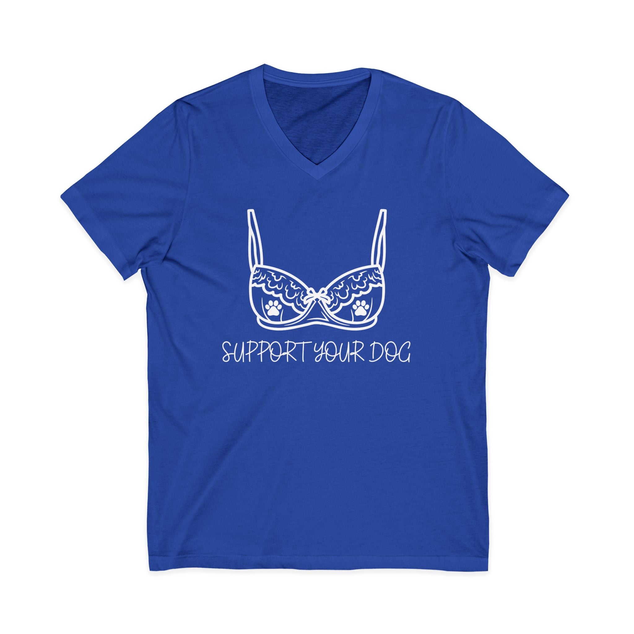 Support Your Dog - Men's/Unisex V Neck