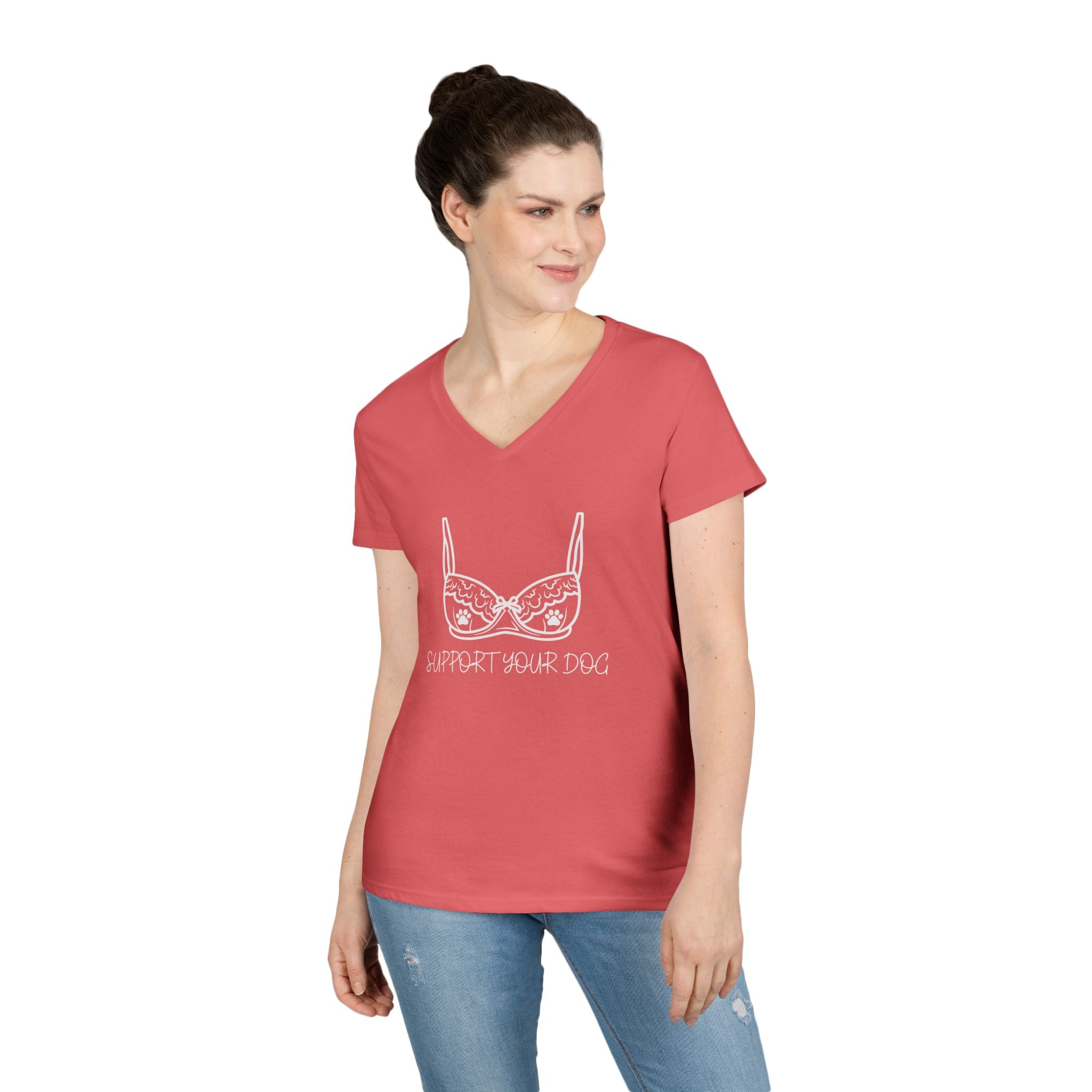 Support Your Dog - Women's V Neck