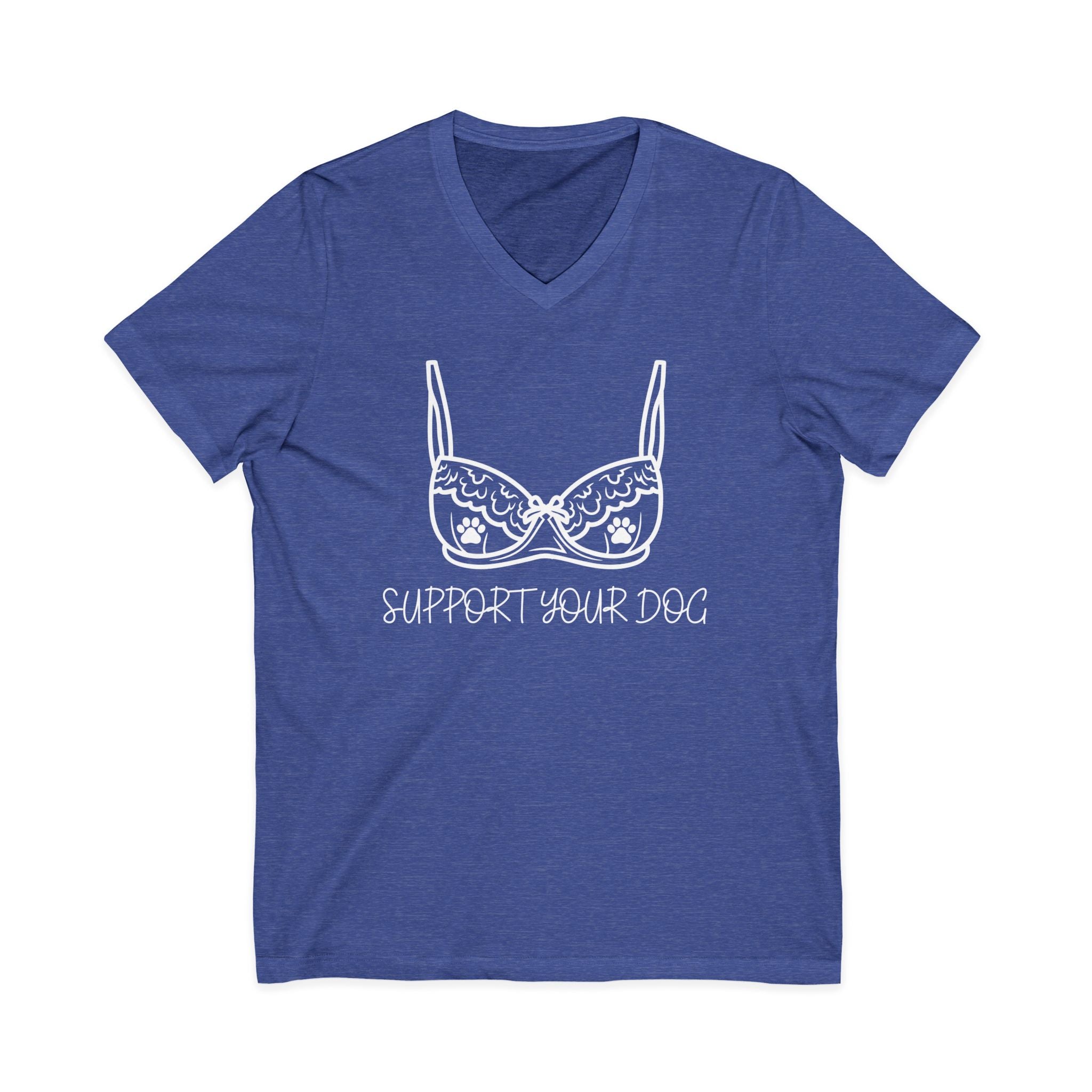Support Your Dog - Men's/Unisex V Neck