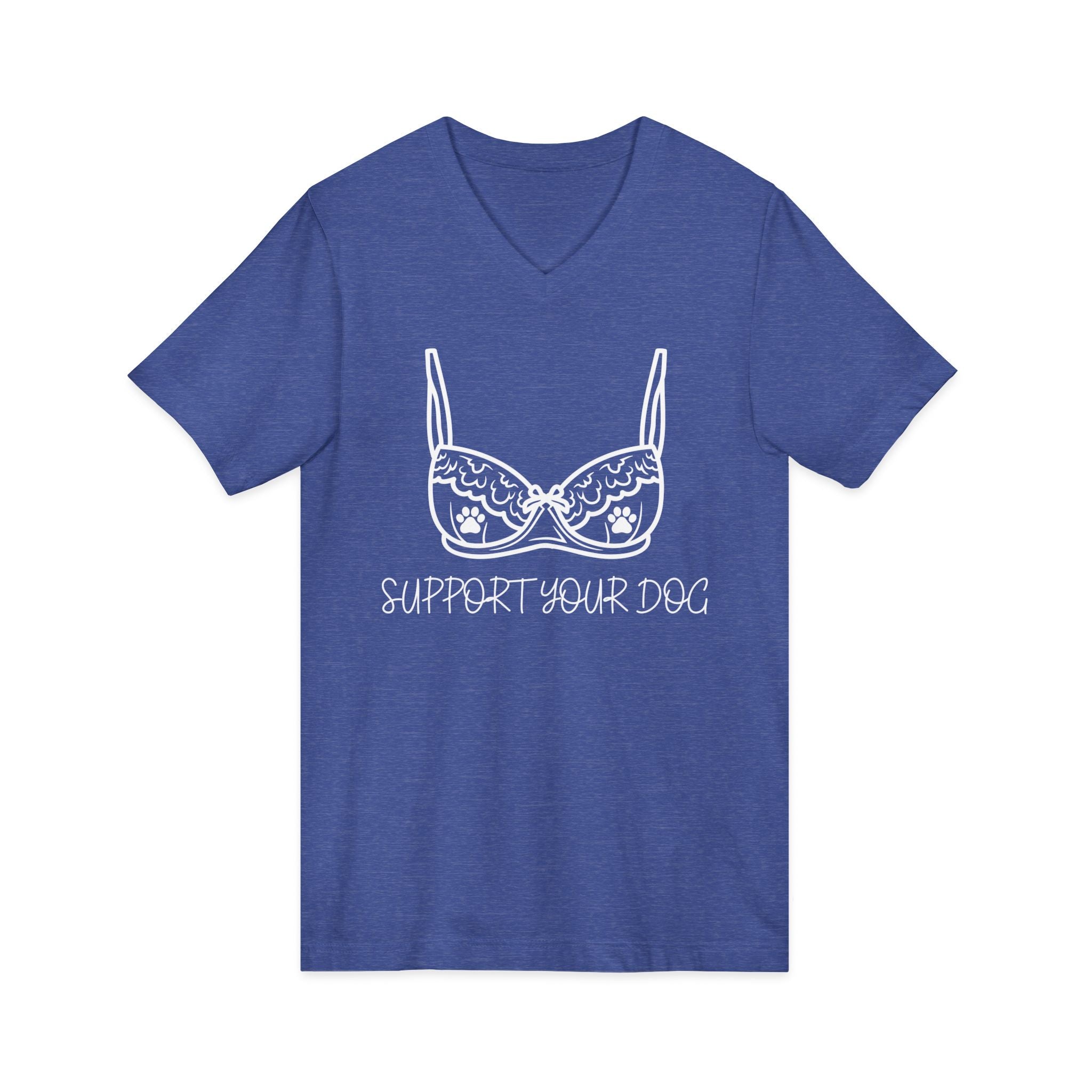 Support Your Dog - Men's/Unisex V Neck